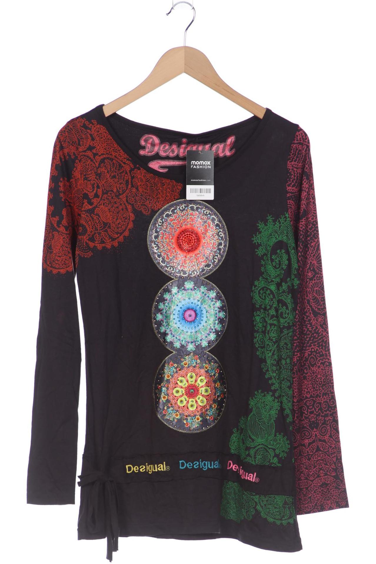 

Desigual Damen Langarmshirt, grau, Gr. 42
