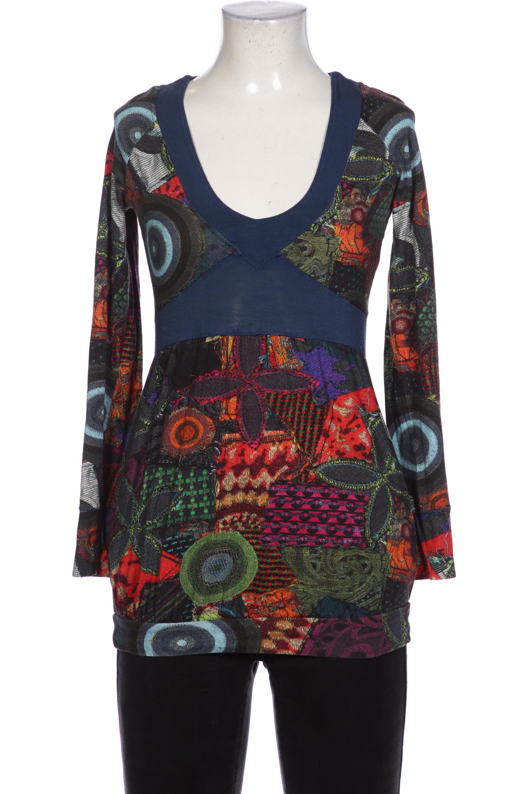 

Desigual Damen Langarmshirt, mehrfarbig, Gr. 36