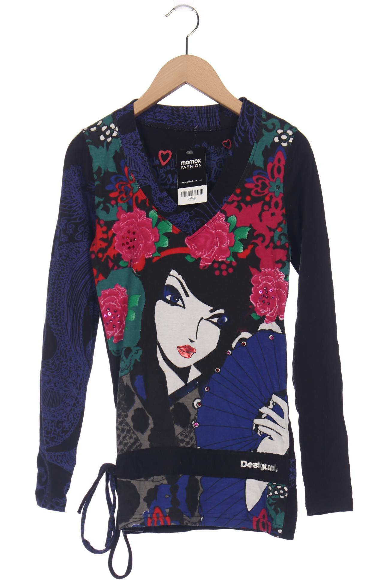 

Desigual Damen Langarmshirt, schwarz