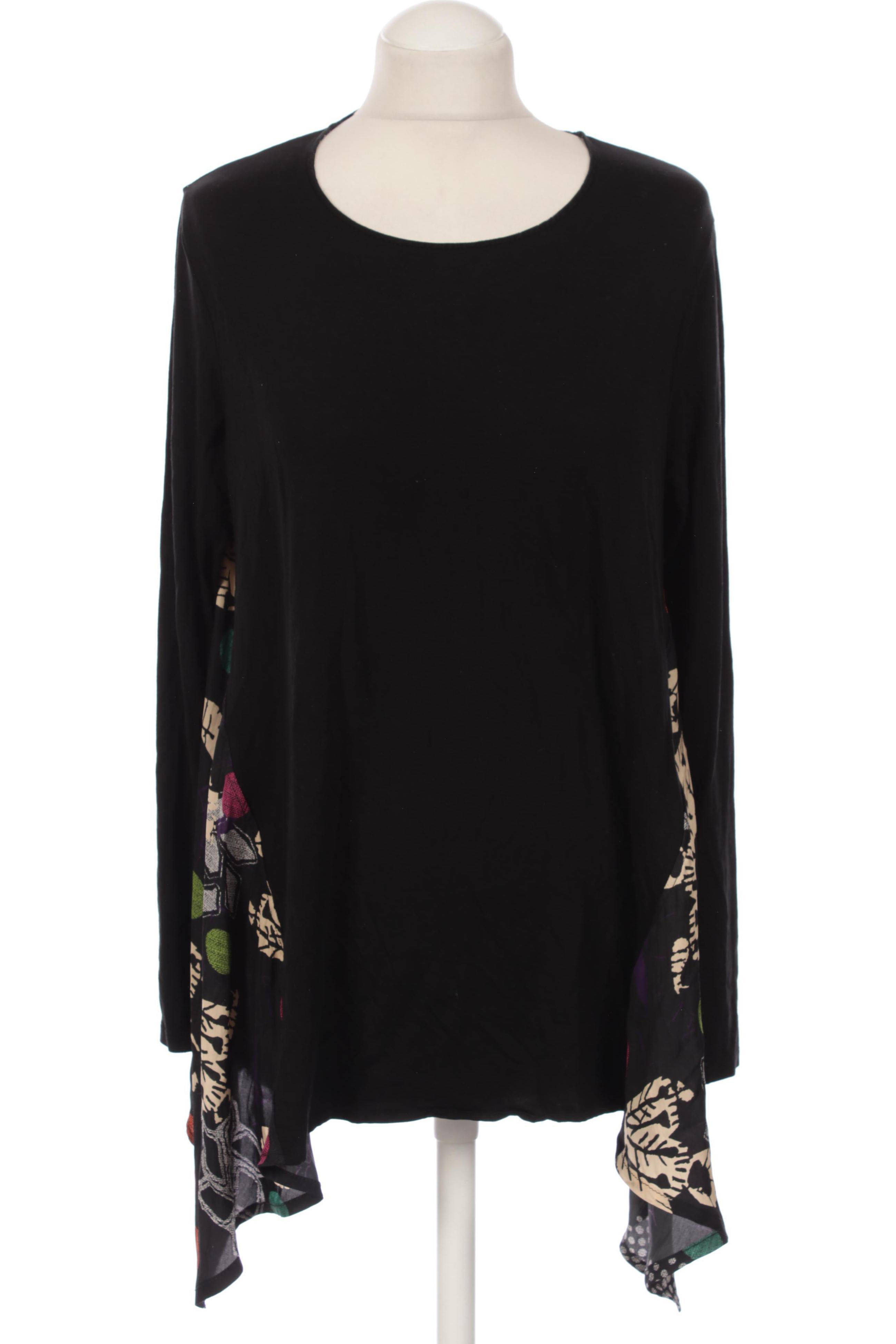 

Desigual Damen Langarmshirt, schwarz, Gr.