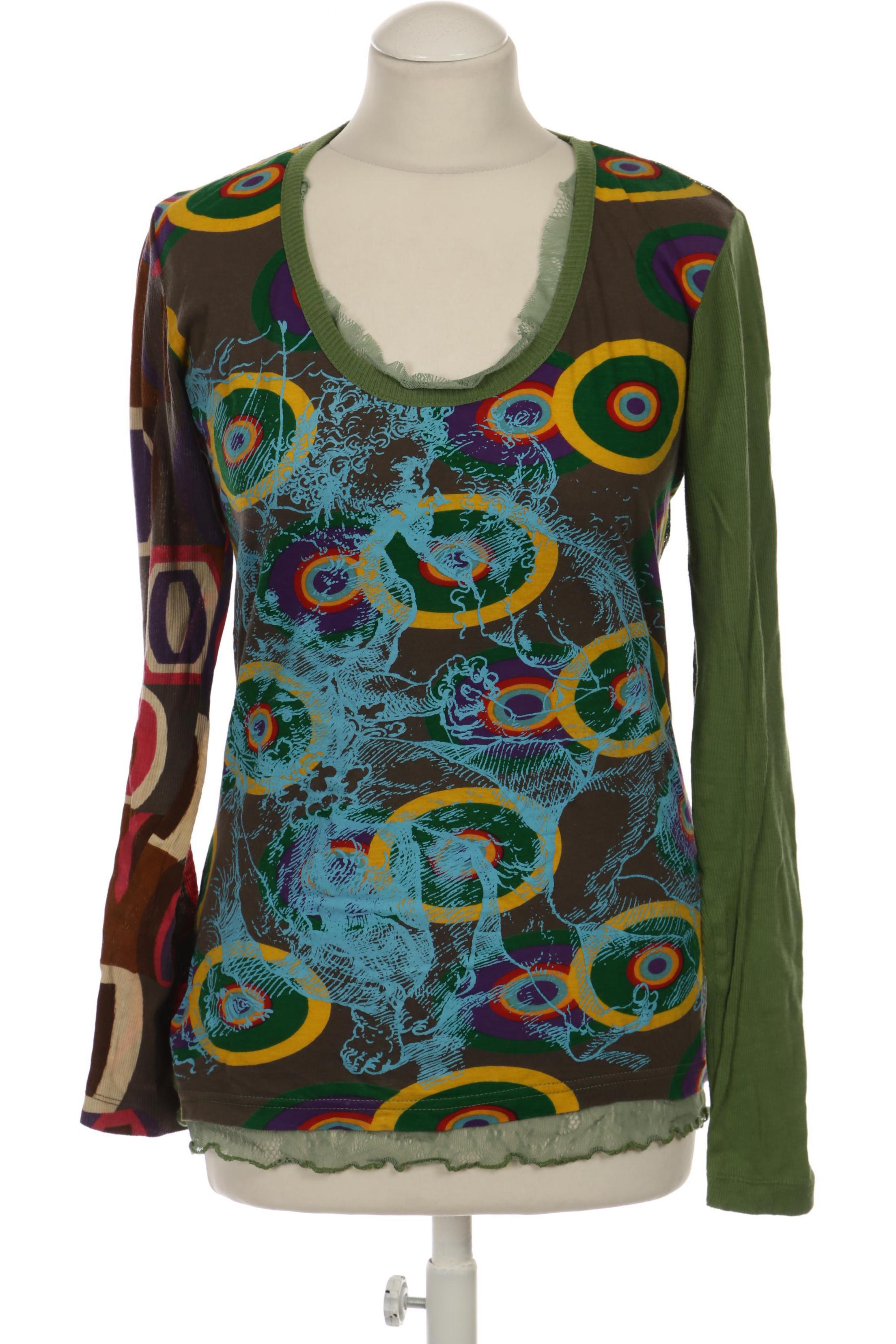 

Desigual Damen Langarmshirt, grün, Gr.