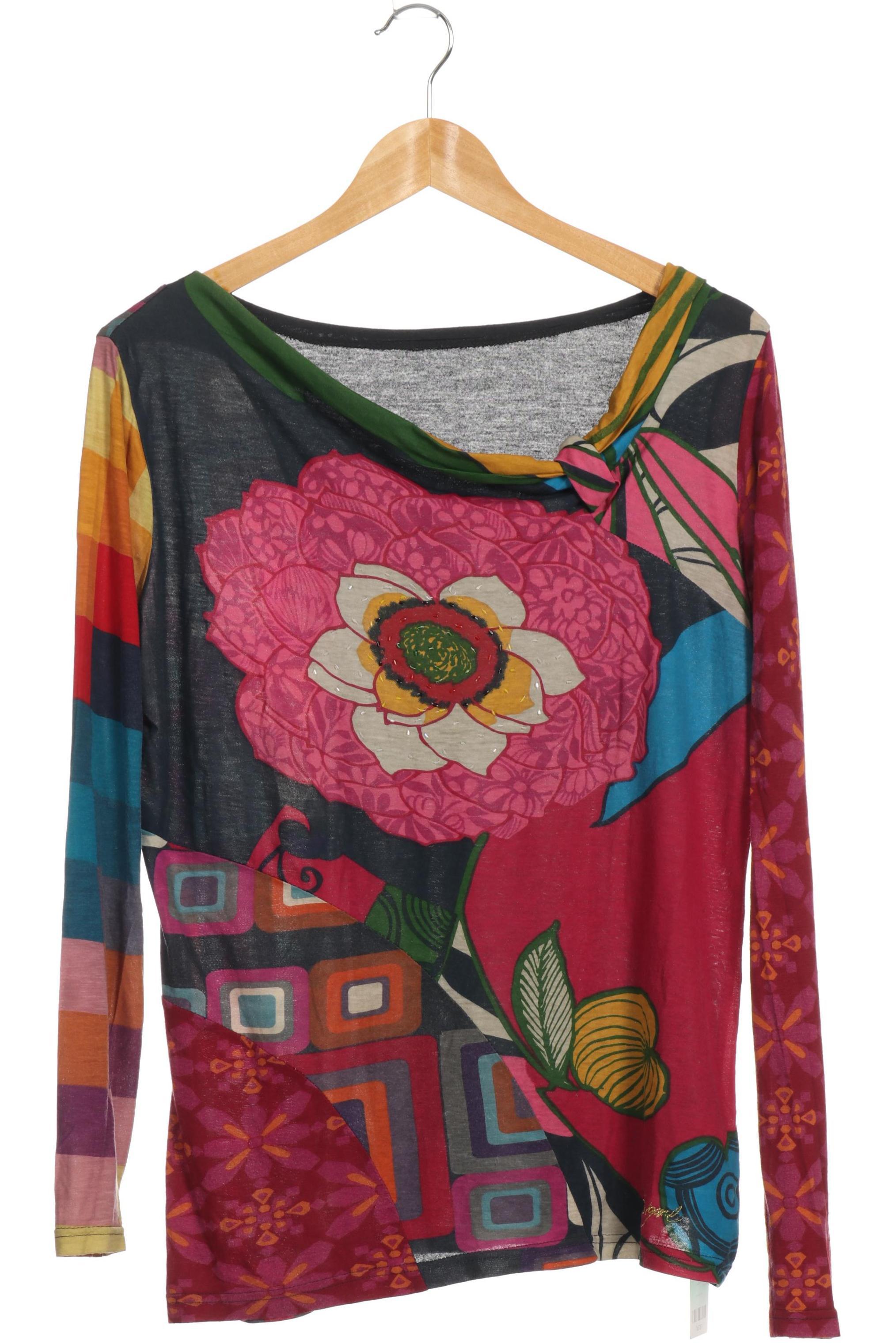 

Desigual Damen Langarmshirt, mehrfarbig, Gr. 44