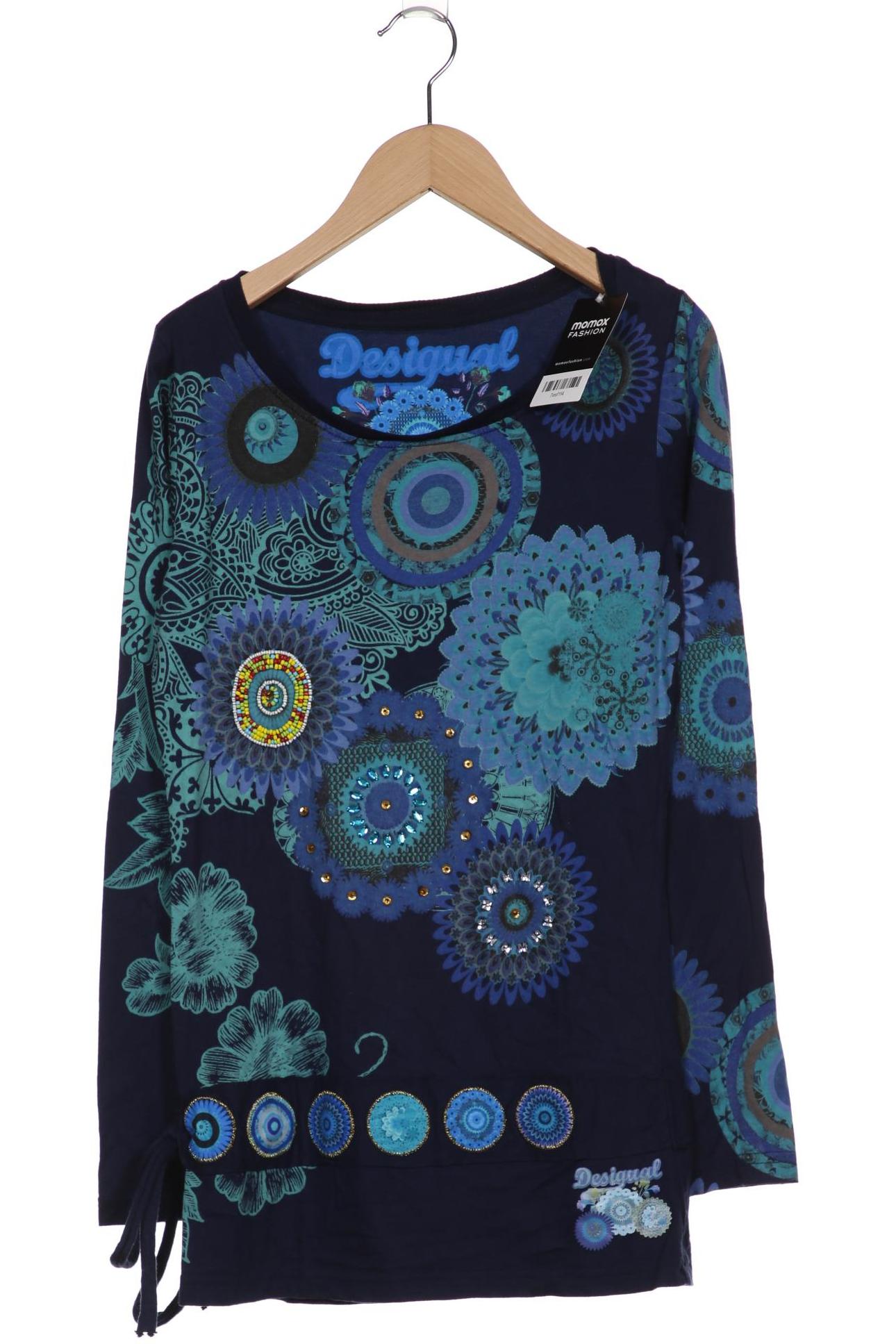 

Desigual Damen Langarmshirt, marineblau