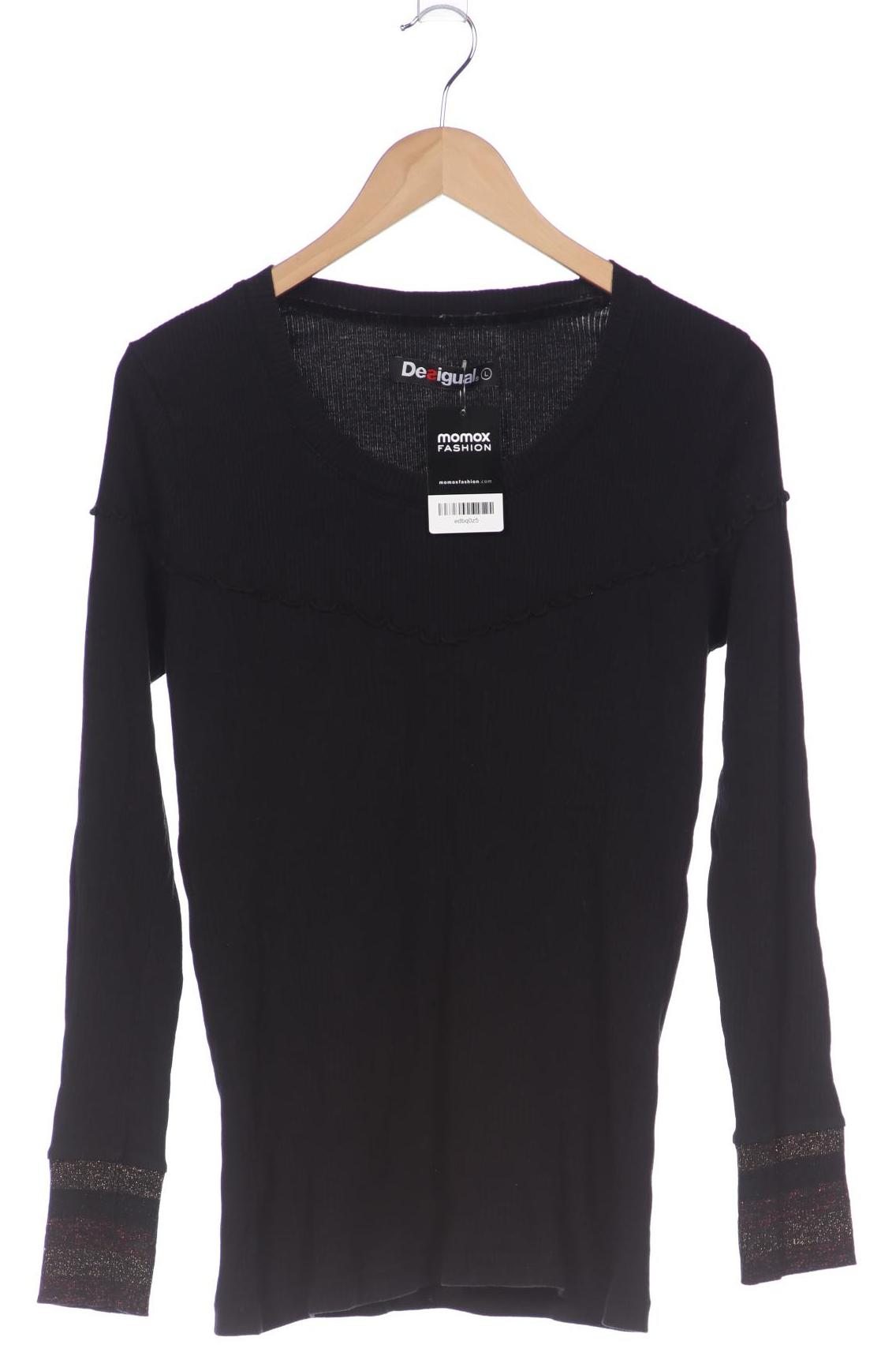 

Desigual Damen Langarmshirt, schwarz, Gr. 42