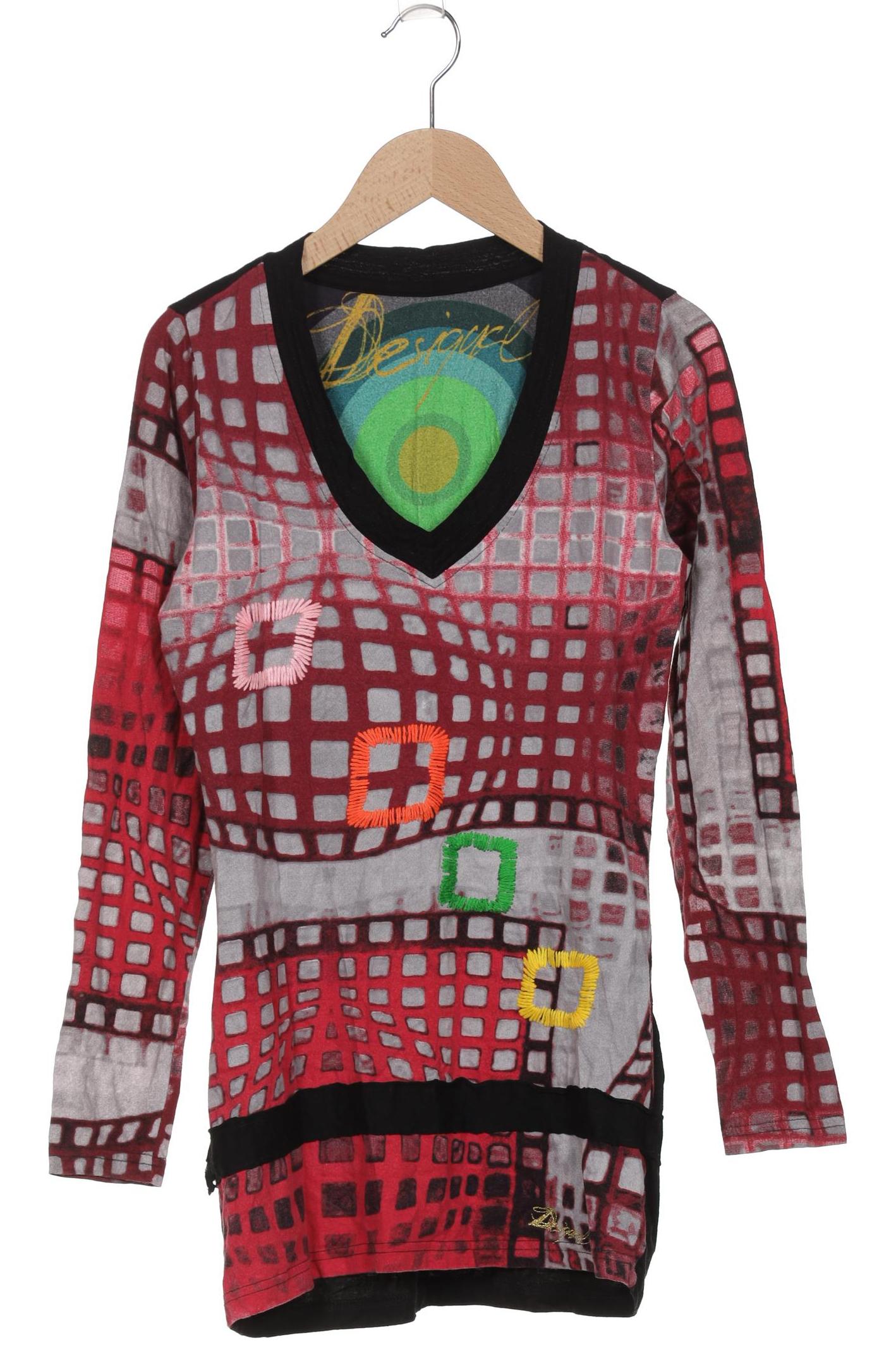 

Desigual Damen Langarmshirt, pink, Gr. 36