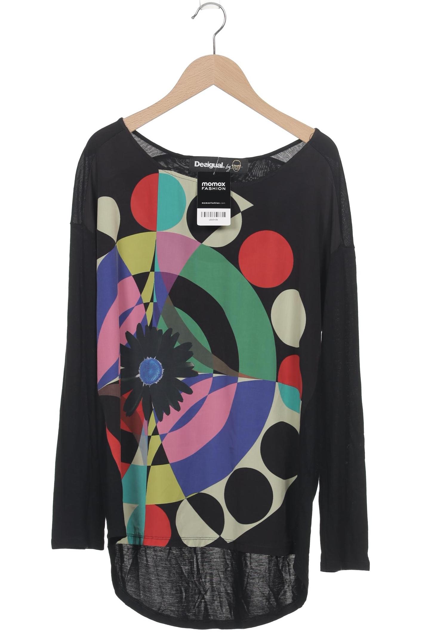 

Desigual Damen Langarmshirt, schwarz, Gr. 42