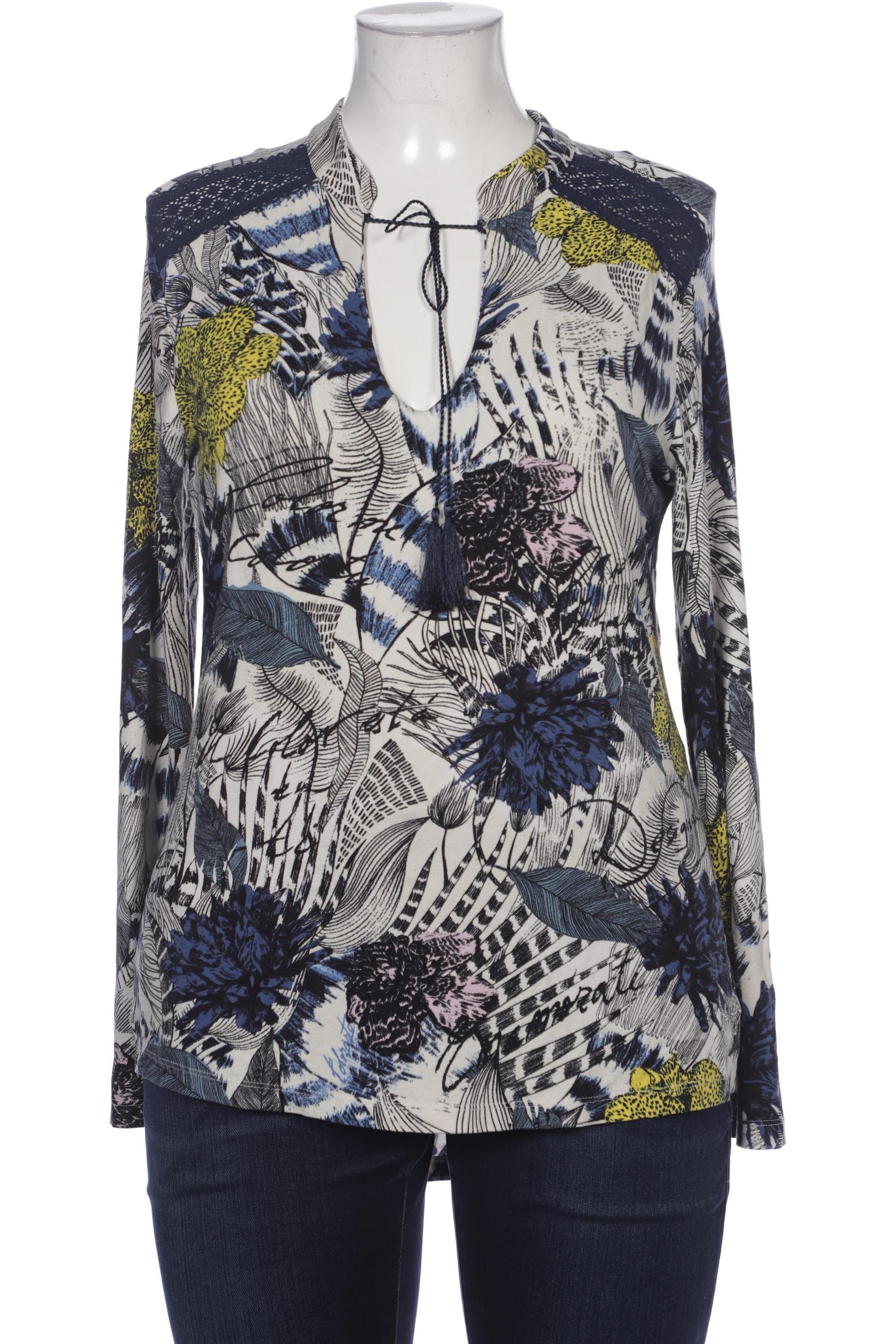 

Desigual Damen Langarmshirt, marineblau, Gr. 42