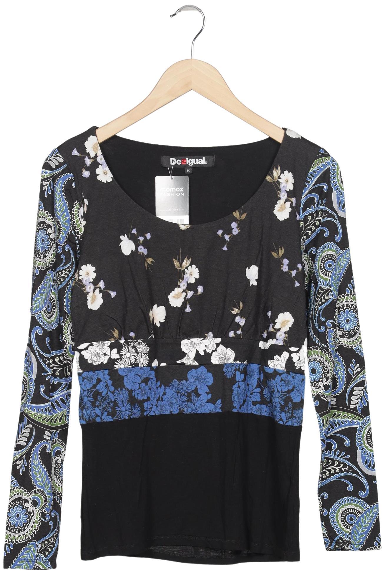 

Desigual Damen Langarmshirt, mehrfarbig, Gr. 38
