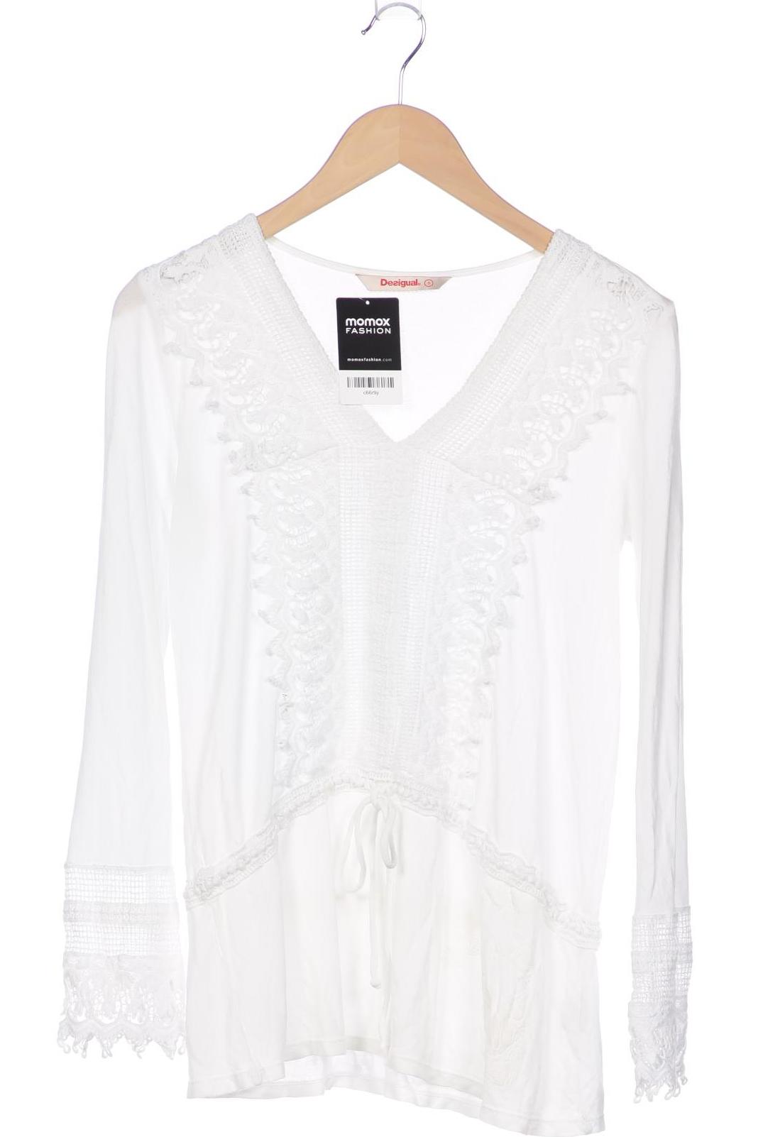 

Desigual Damen Langarmshirt, weiß