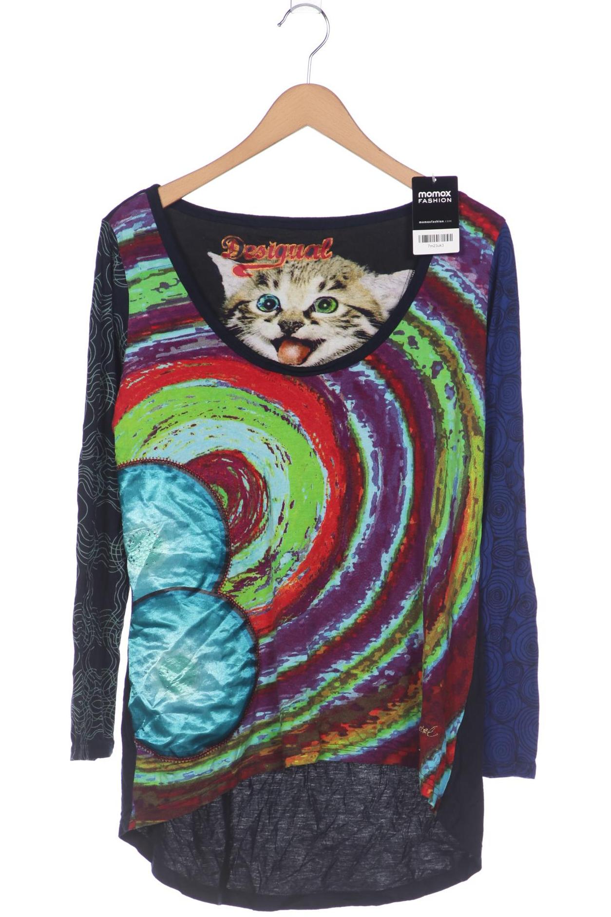 

Desigual Damen Langarmshirt, mehrfarbig, Gr. 46