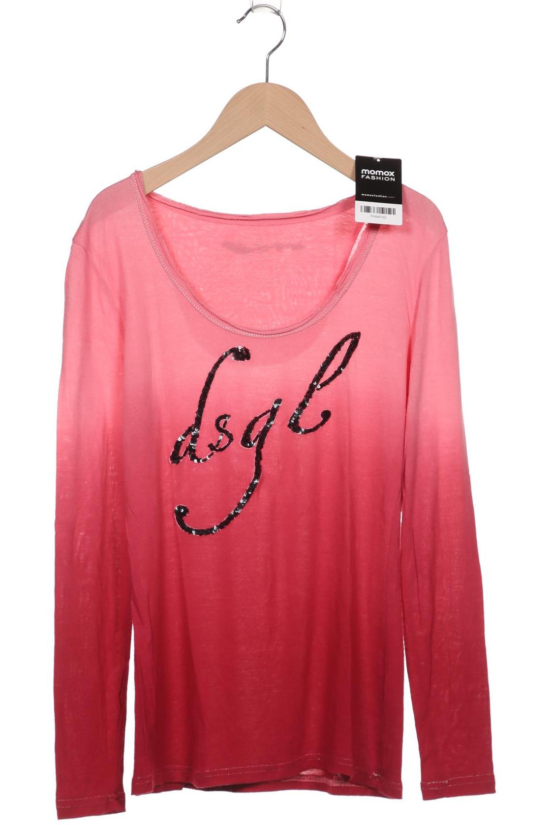 

Desigual Damen Langarmshirt, pink, Gr. 36