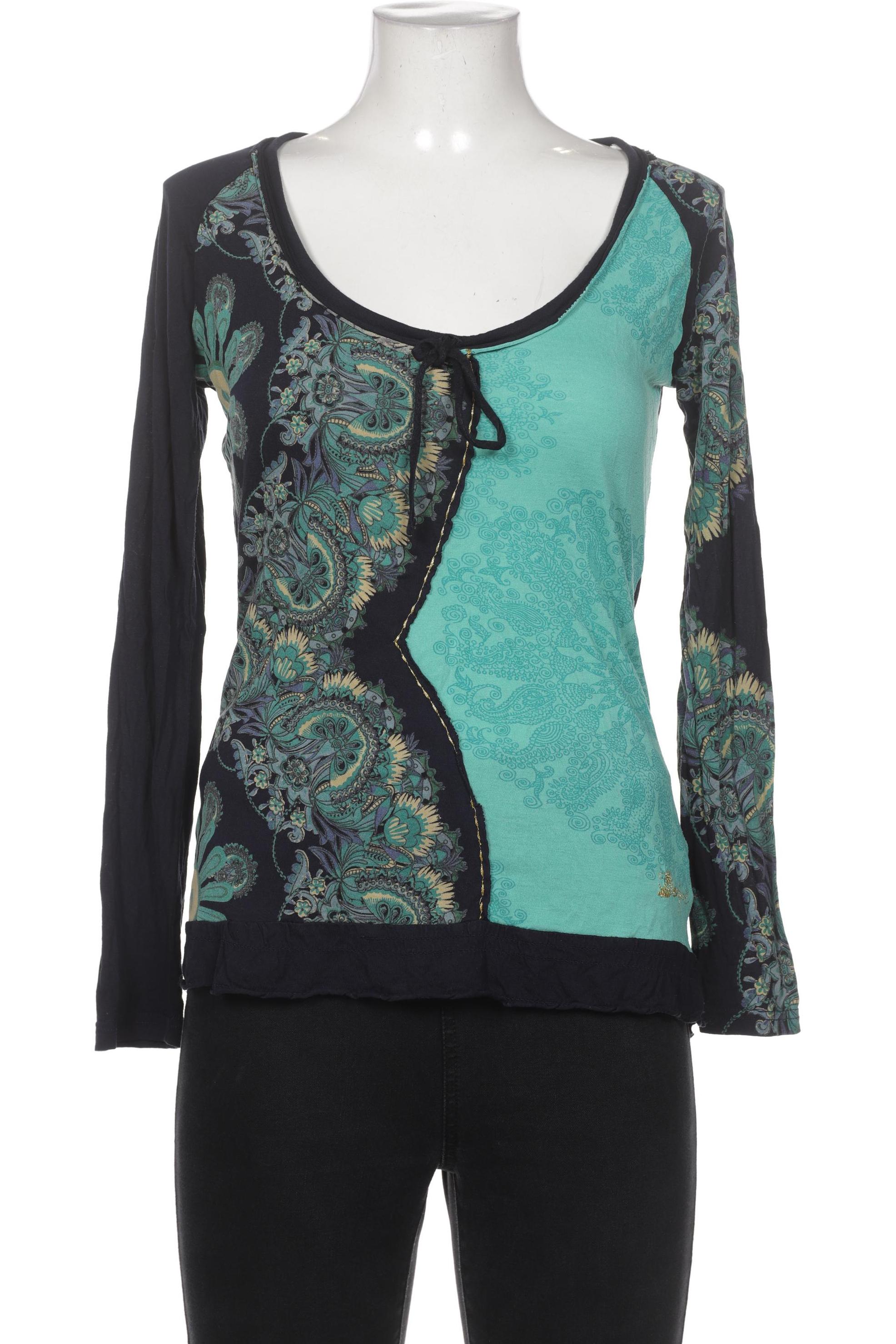 

Desigual Damen Langarmshirt, marineblau, Gr. 42