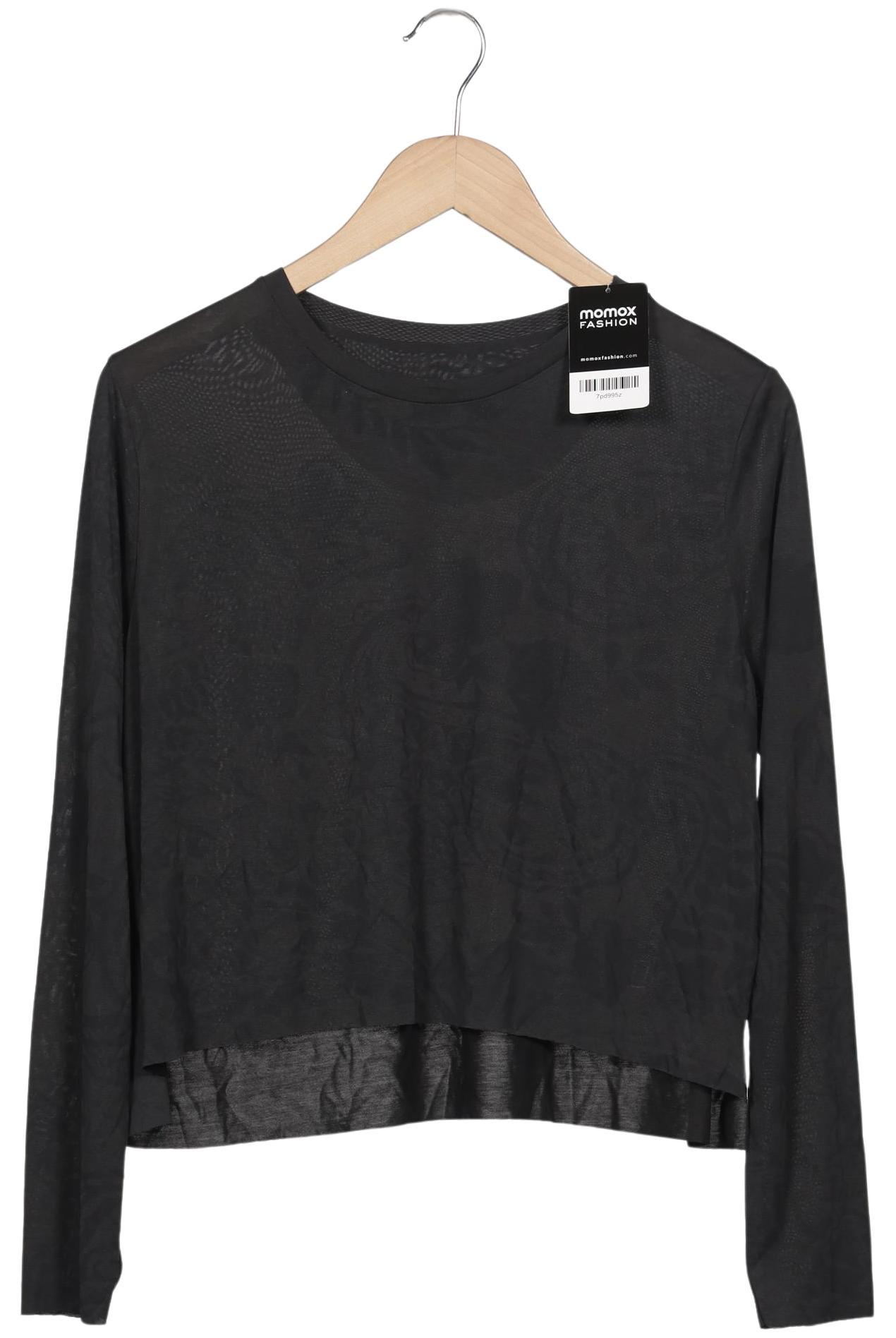 

Desigual Damen Langarmshirt, grau, Gr. 38