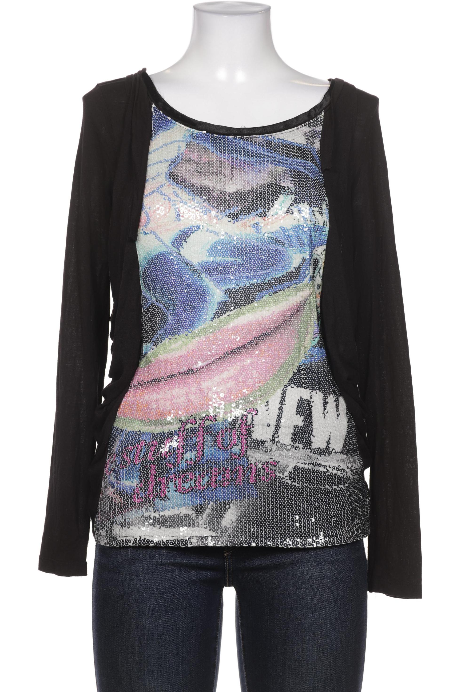 

Desigual Damen Langarmshirt, schwarz, Gr. 38