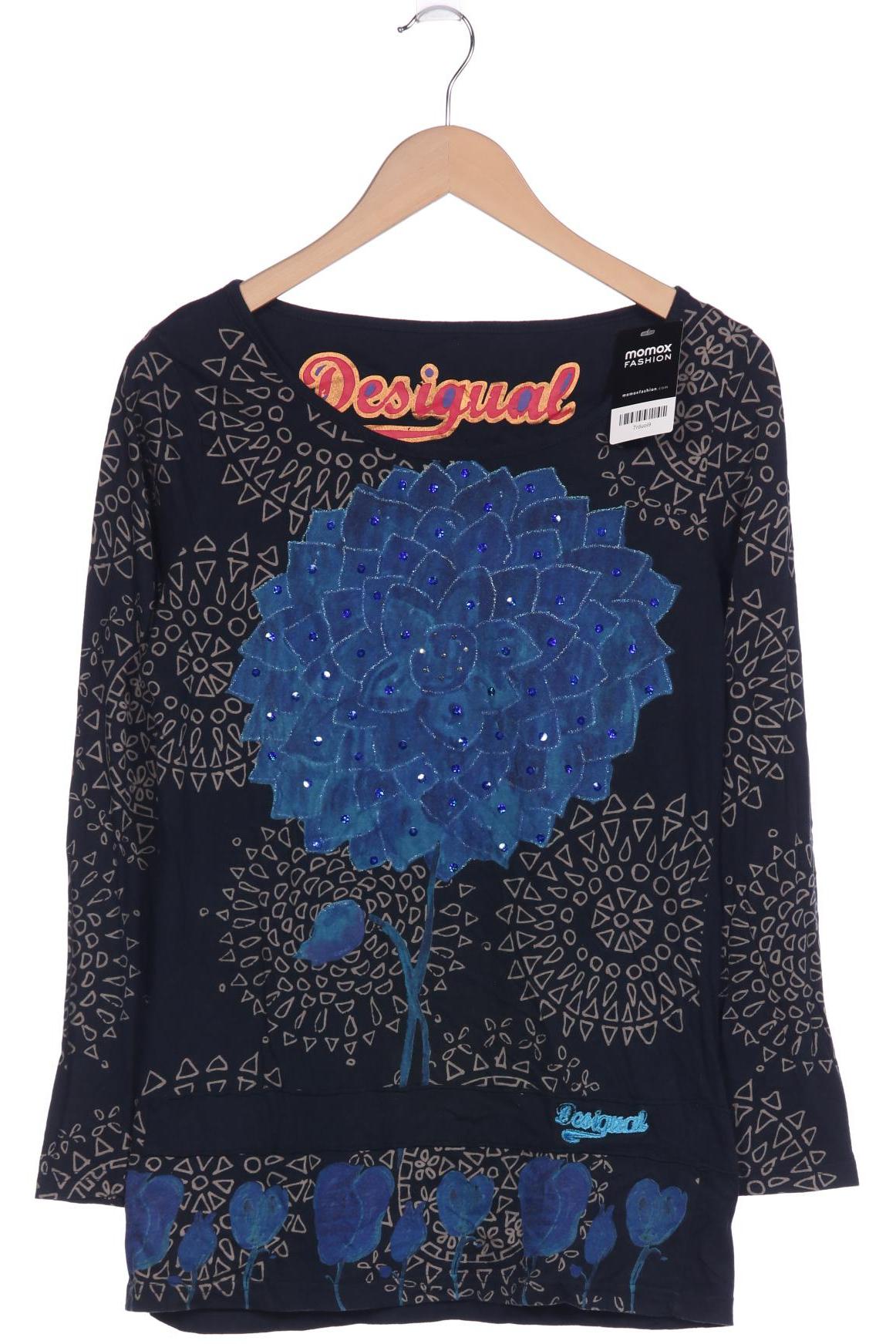 

Desigual Damen Langarmshirt, grau, Gr. 42