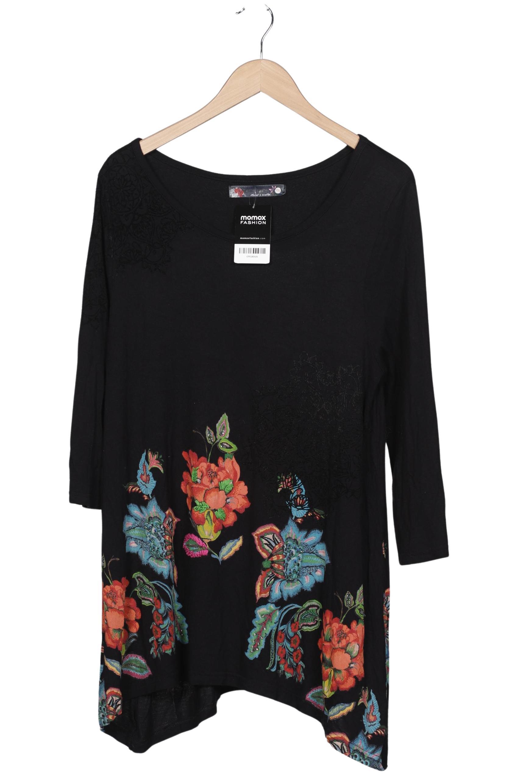 

Desigual Damen Langarmshirt, schwarz, Gr. 46