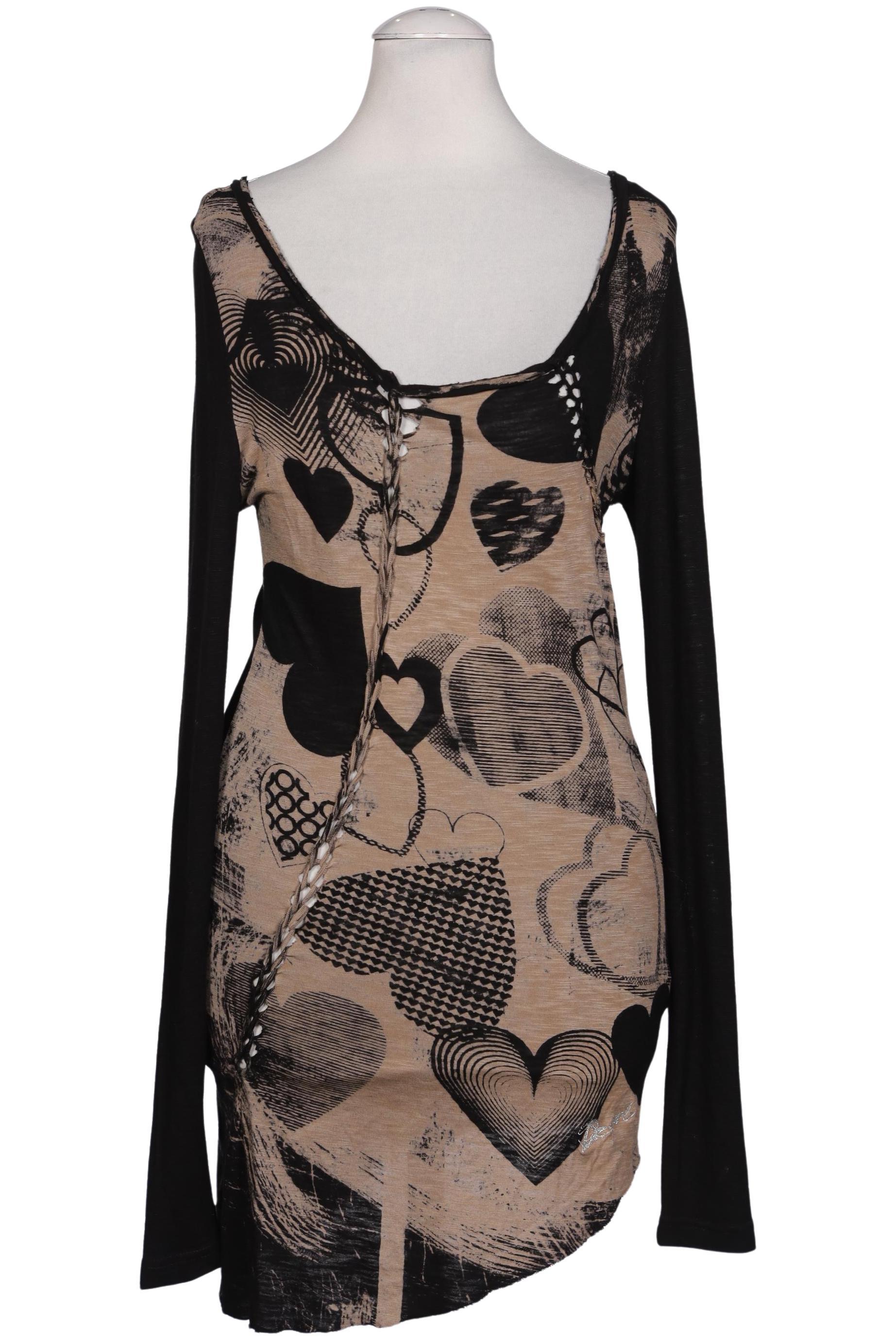 

Desigual Damen Langarmshirt, schwarz, Gr. 36