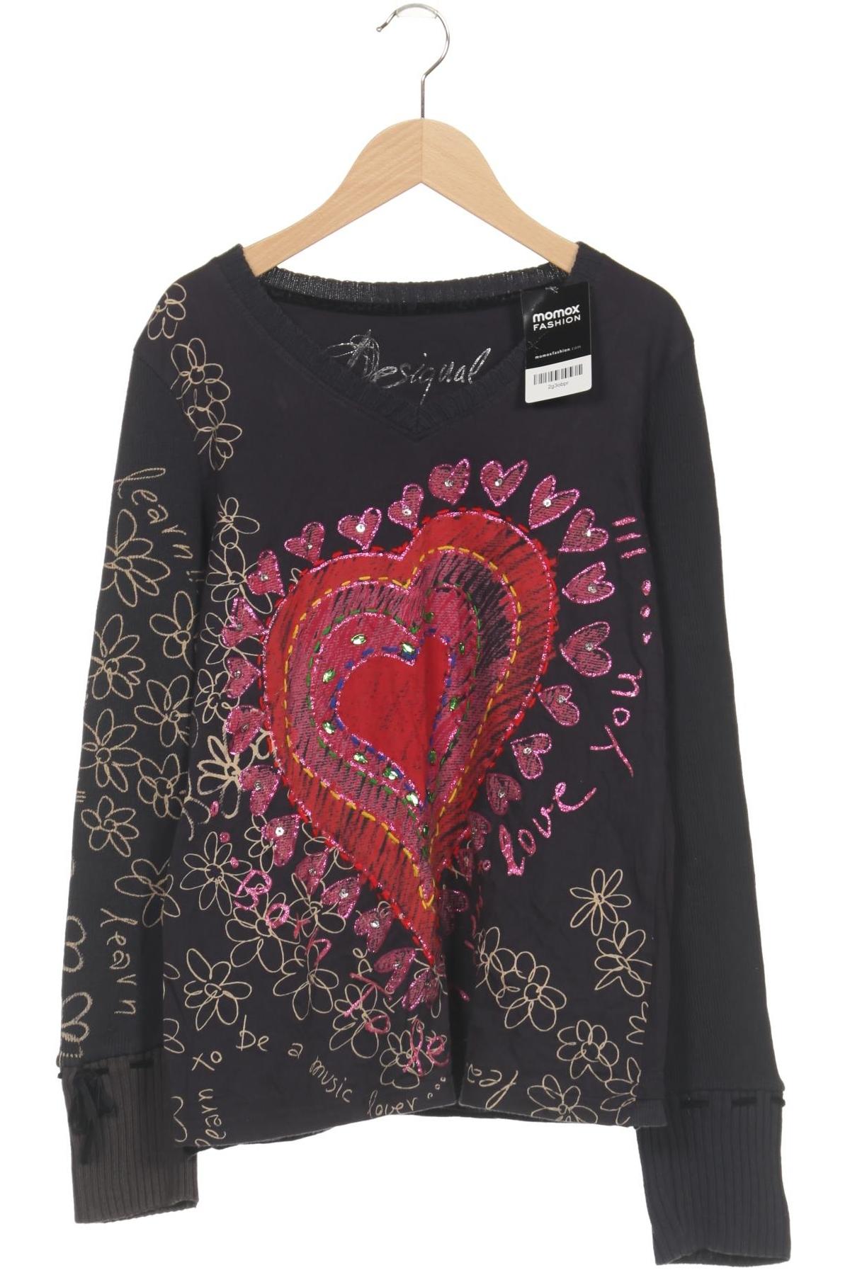 

Desigual Damen Langarmshirt, schwarz, Gr. 44