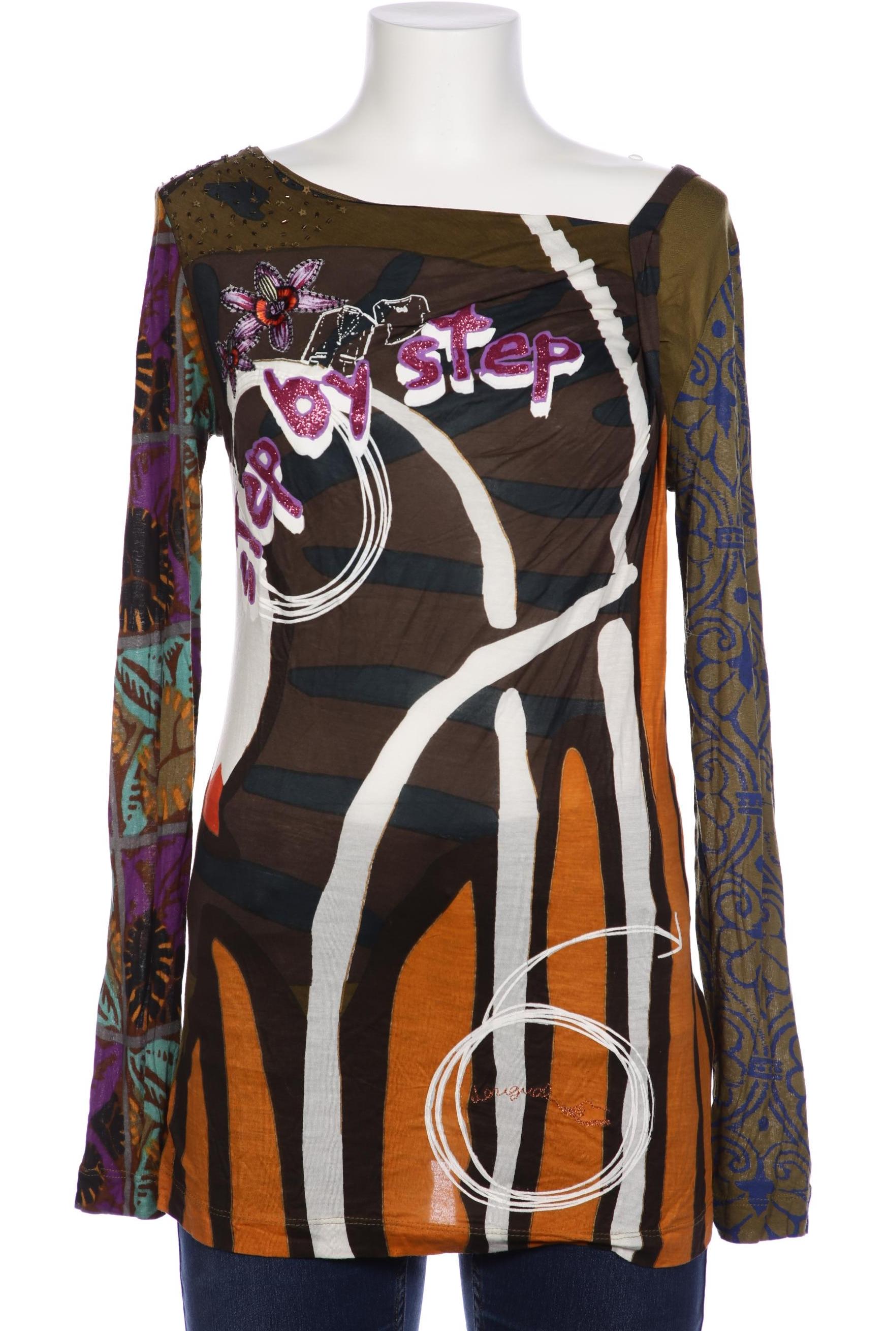 

Desigual Damen Langarmshirt, grün, Gr. 42
