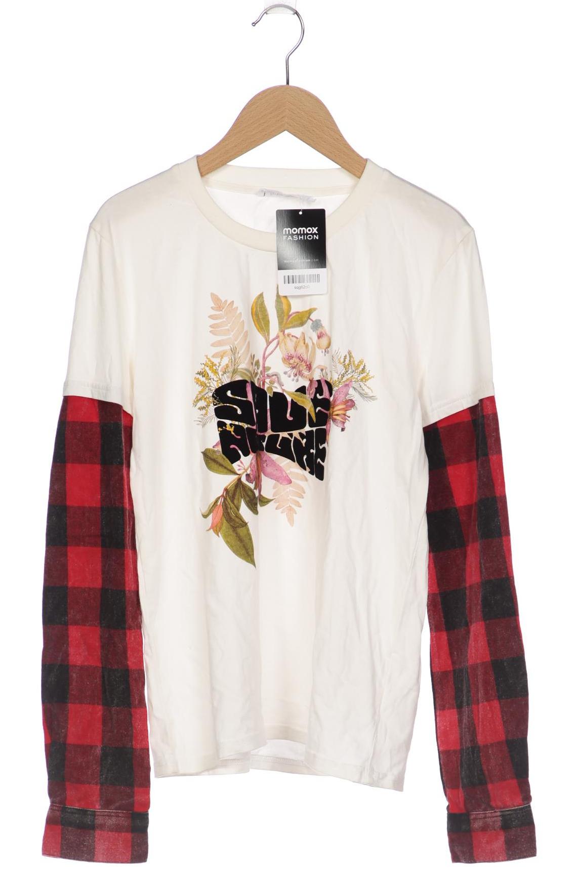 

Desigual Damen Langarmshirt, weiß, Gr. 38