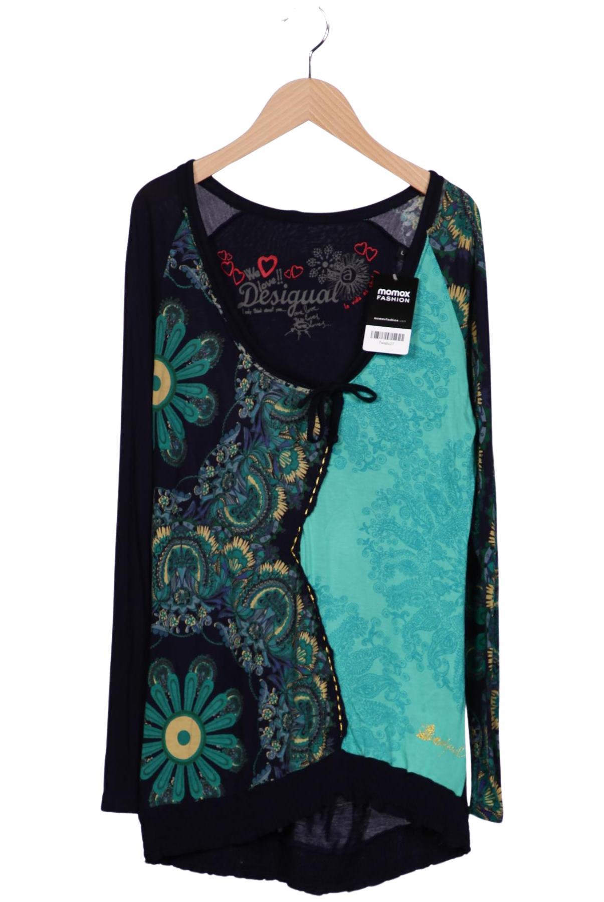 

Desigual Damen Langarmshirt, grün, Gr. 42