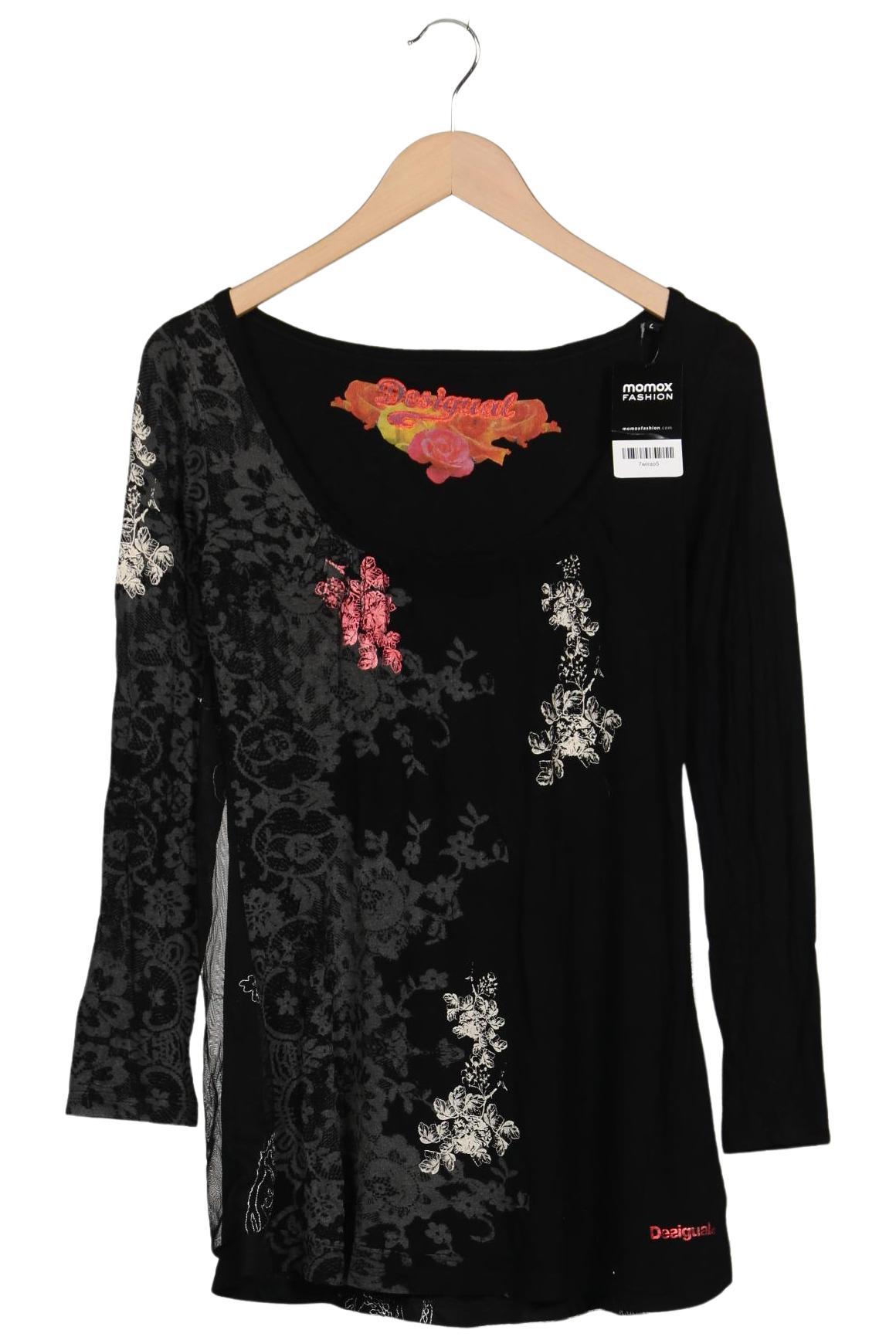 

Desigual Damen Langarmshirt, schwarz, Gr. 42