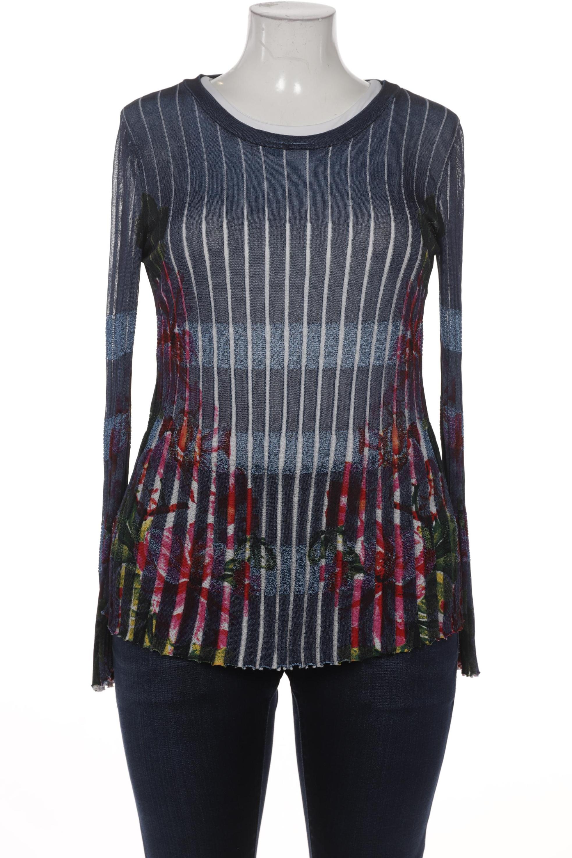 

Desigual Damen Langarmshirt, blau, Gr. 44