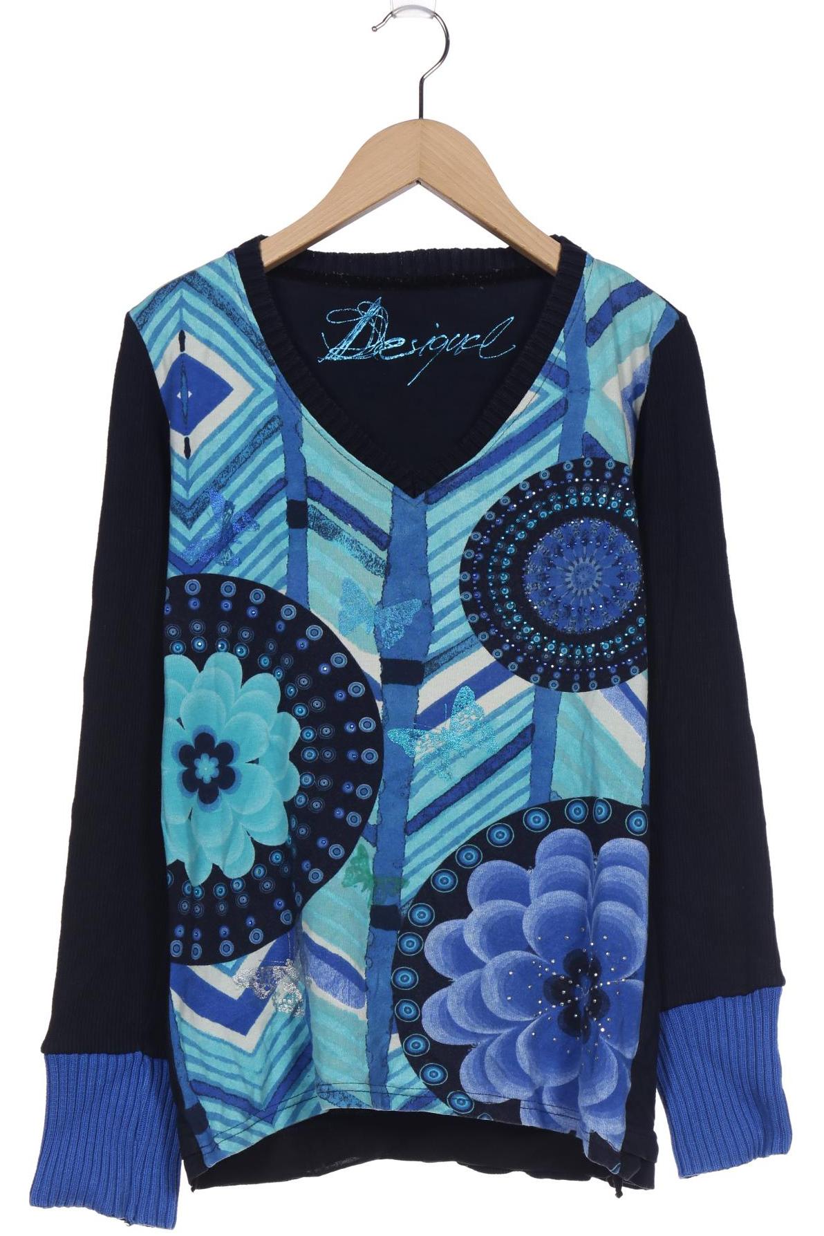 

Desigual Damen Langarmshirt, mehrfarbig, Gr. 38