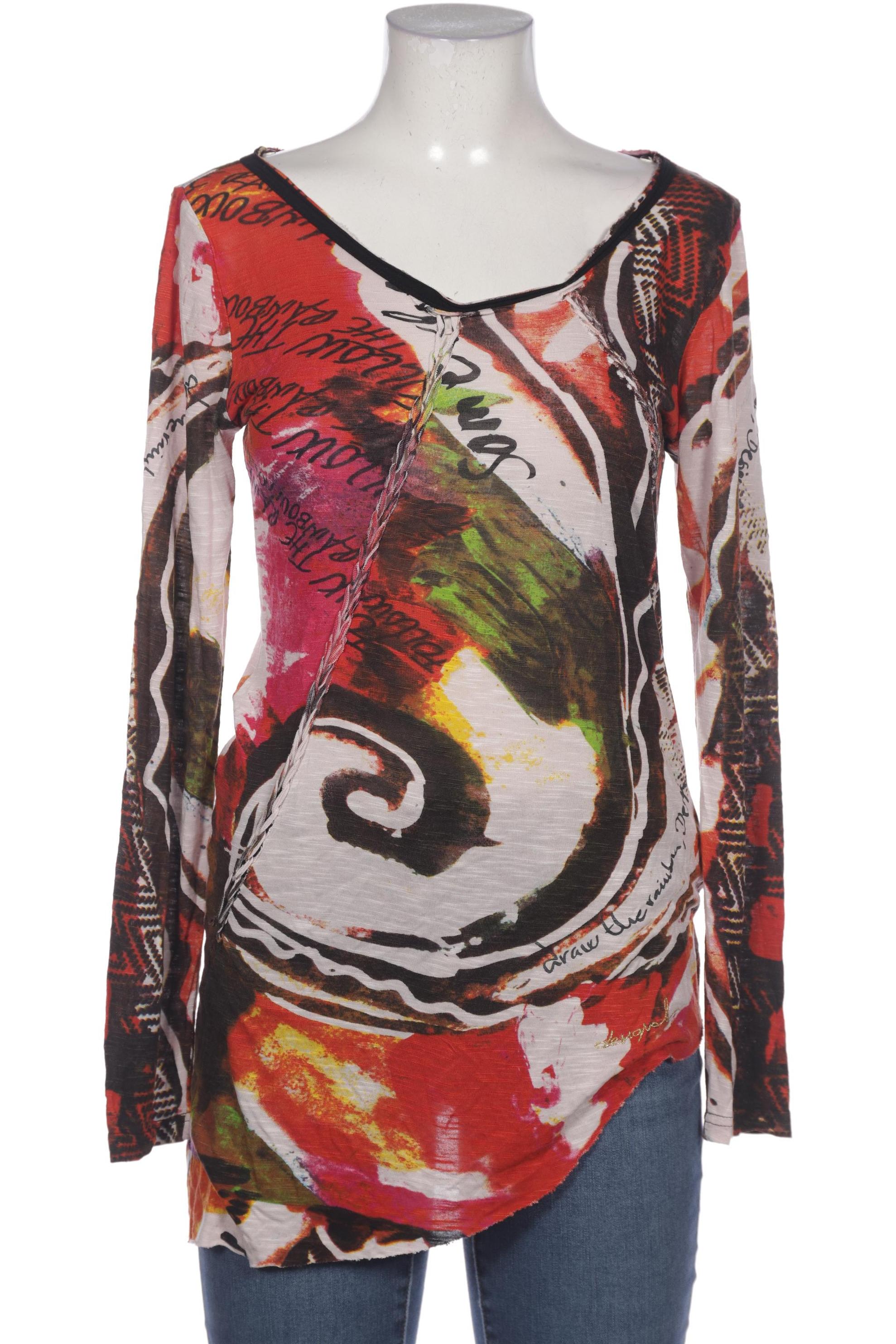 

Desigual Damen Langarmshirt, mehrfarbig, Gr. 42