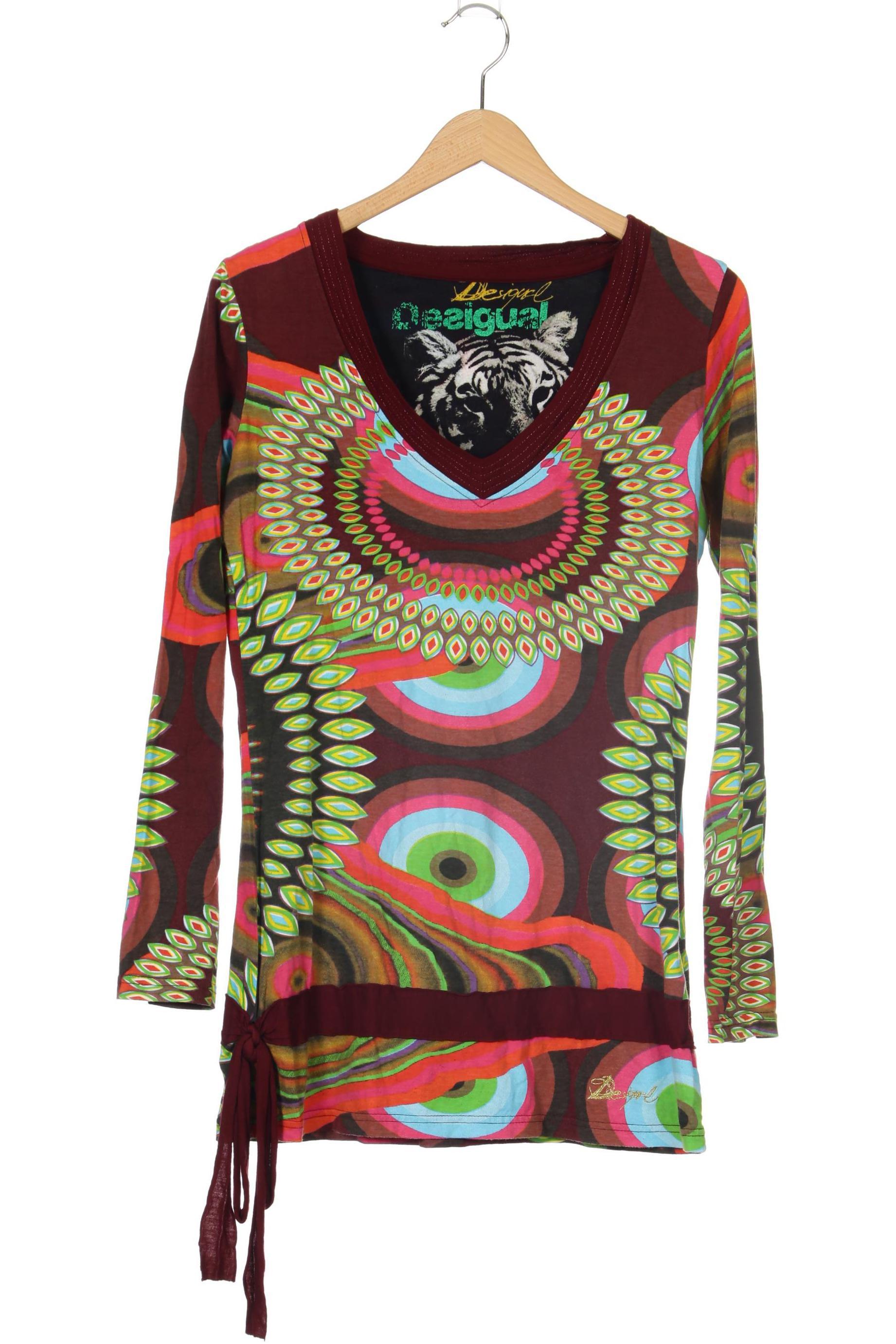 

Desigual Damen Langarmshirt, mehrfarbig, Gr.