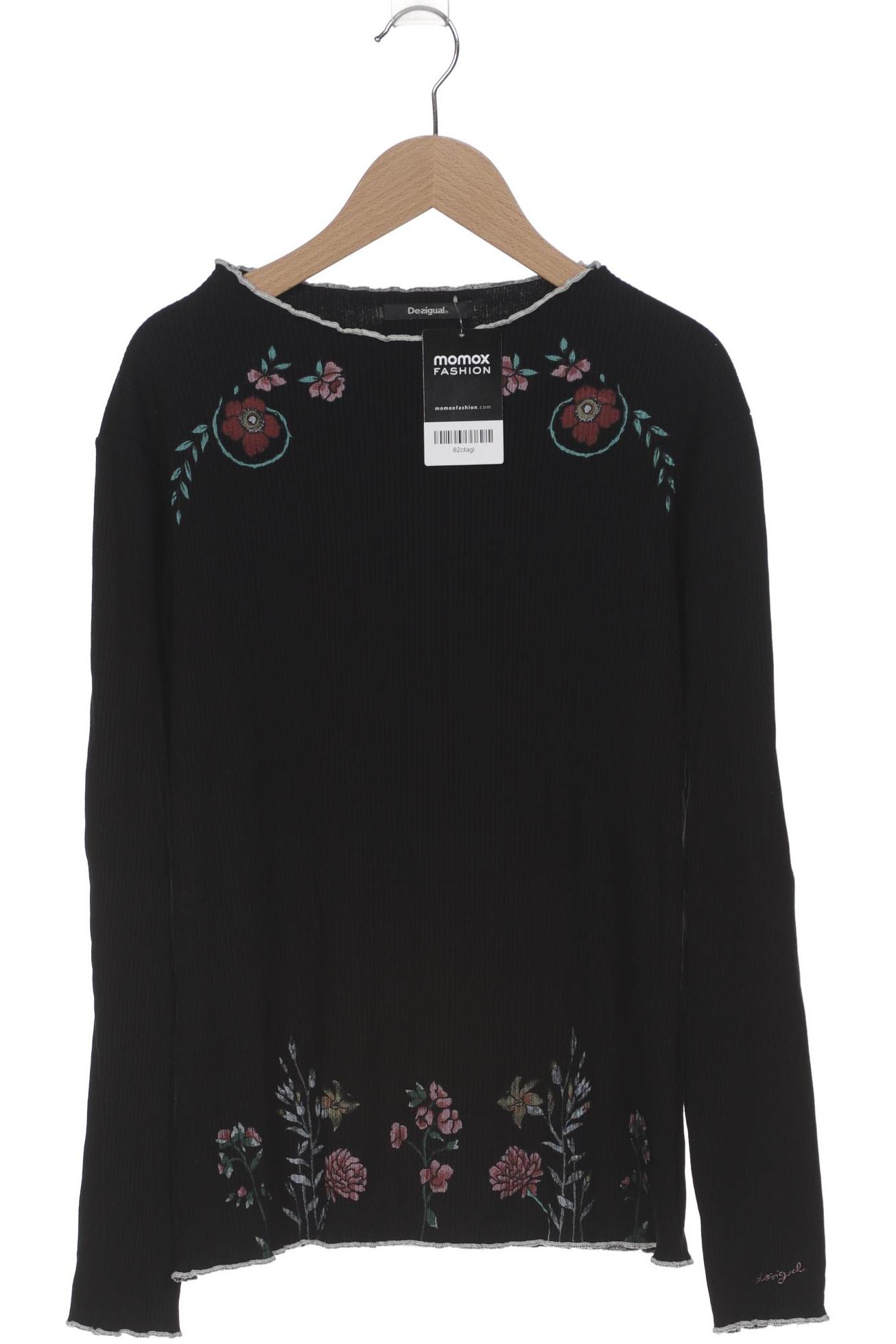 

Desigual Damen Langarmshirt, schwarz, Gr. 42