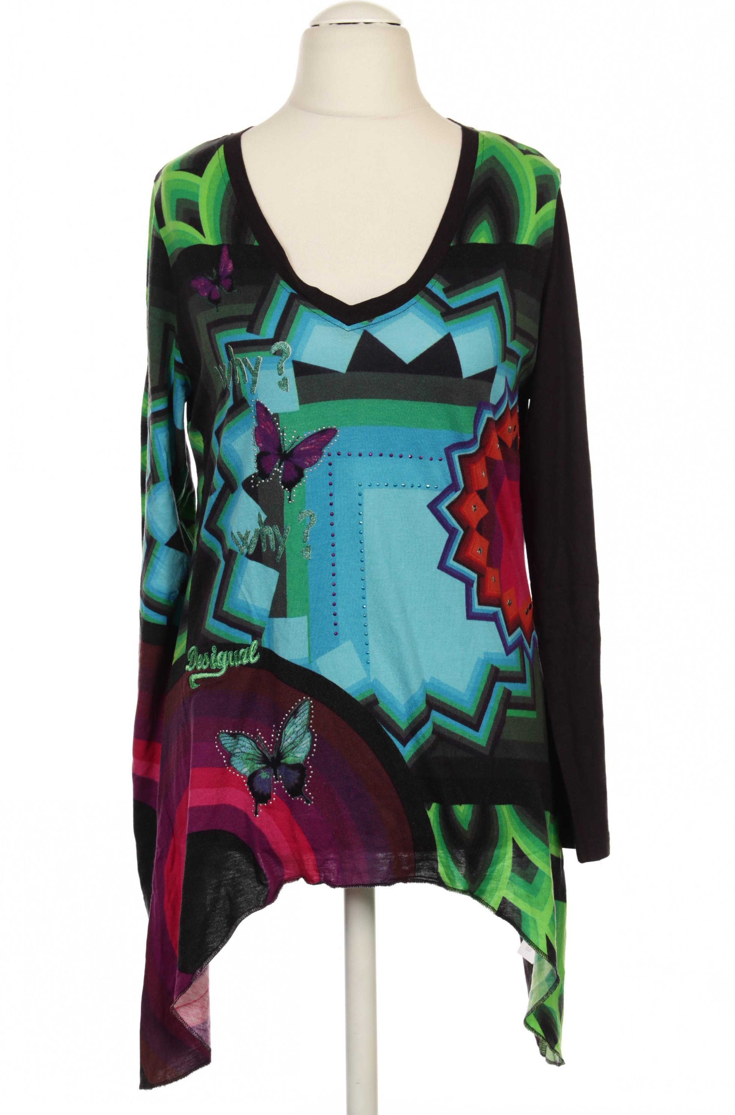 

Desigual Damen Langarmshirt, schwarz, Gr.