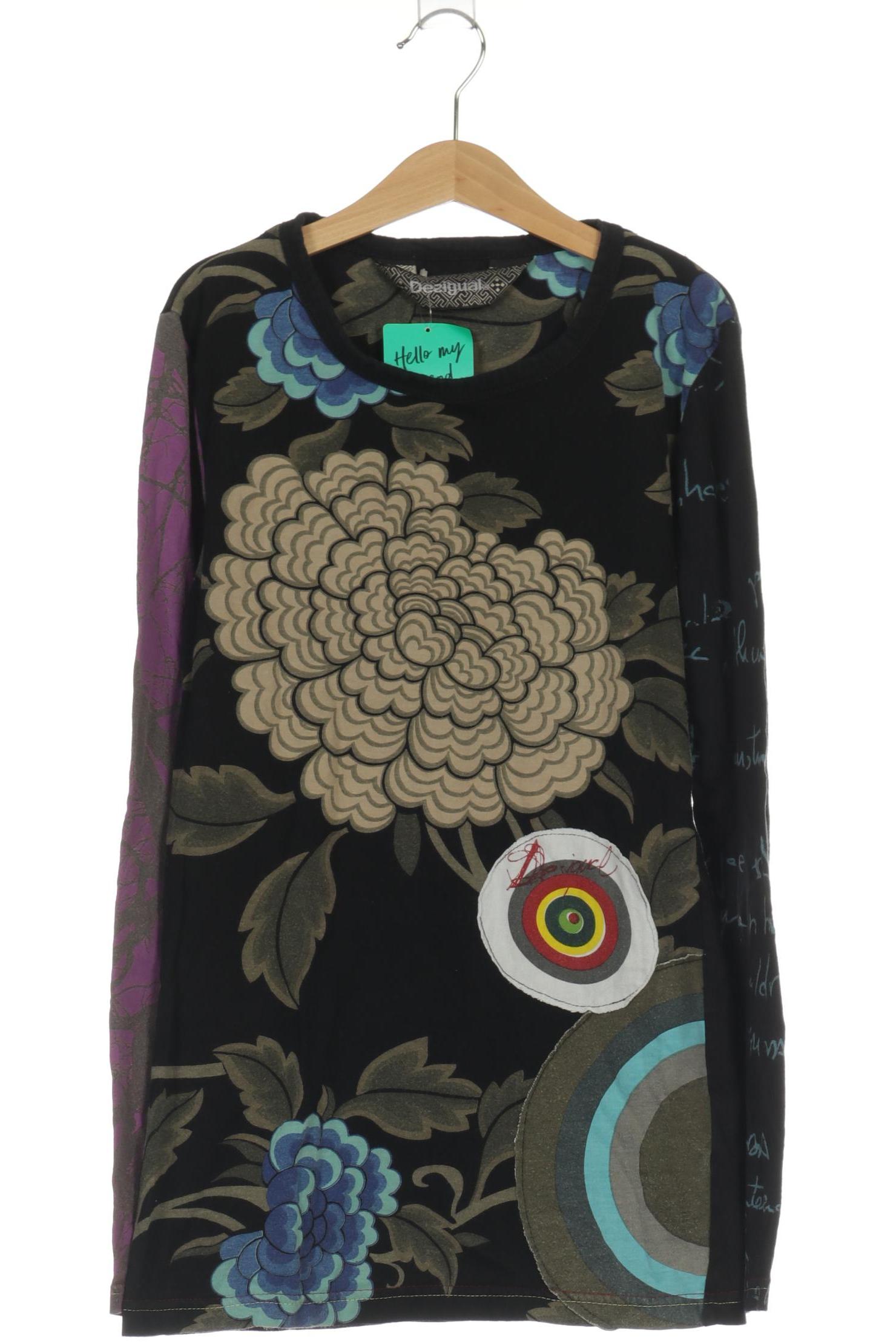 

Desigual Damen Langarmshirt, mehrfarbig, Gr. 36
