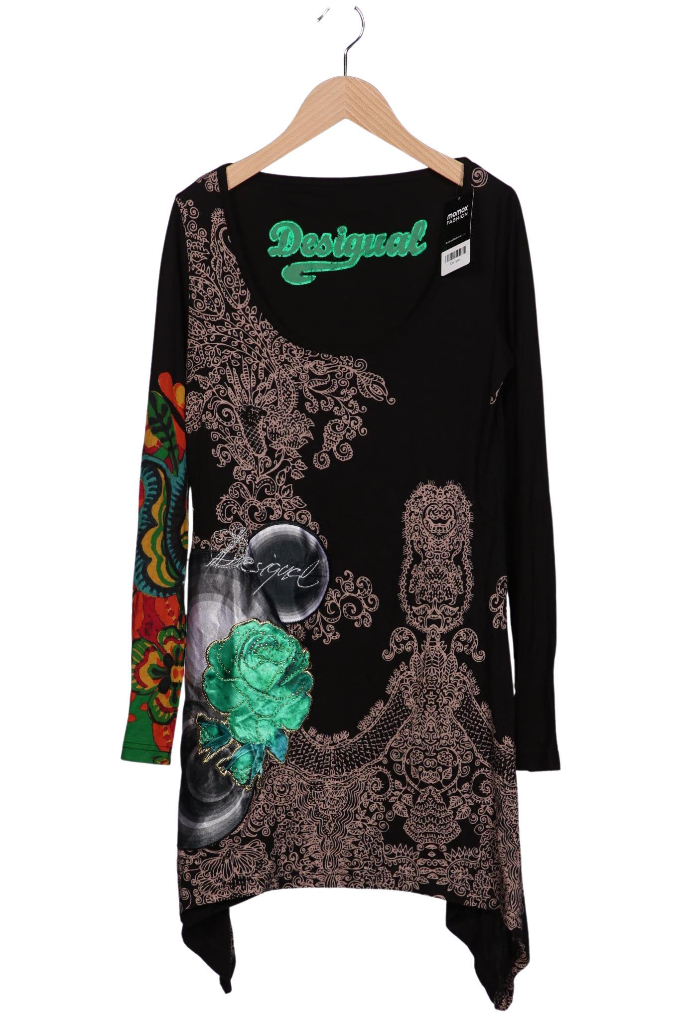 

Desigual Damen Langarmshirt, schwarz, Gr. 38