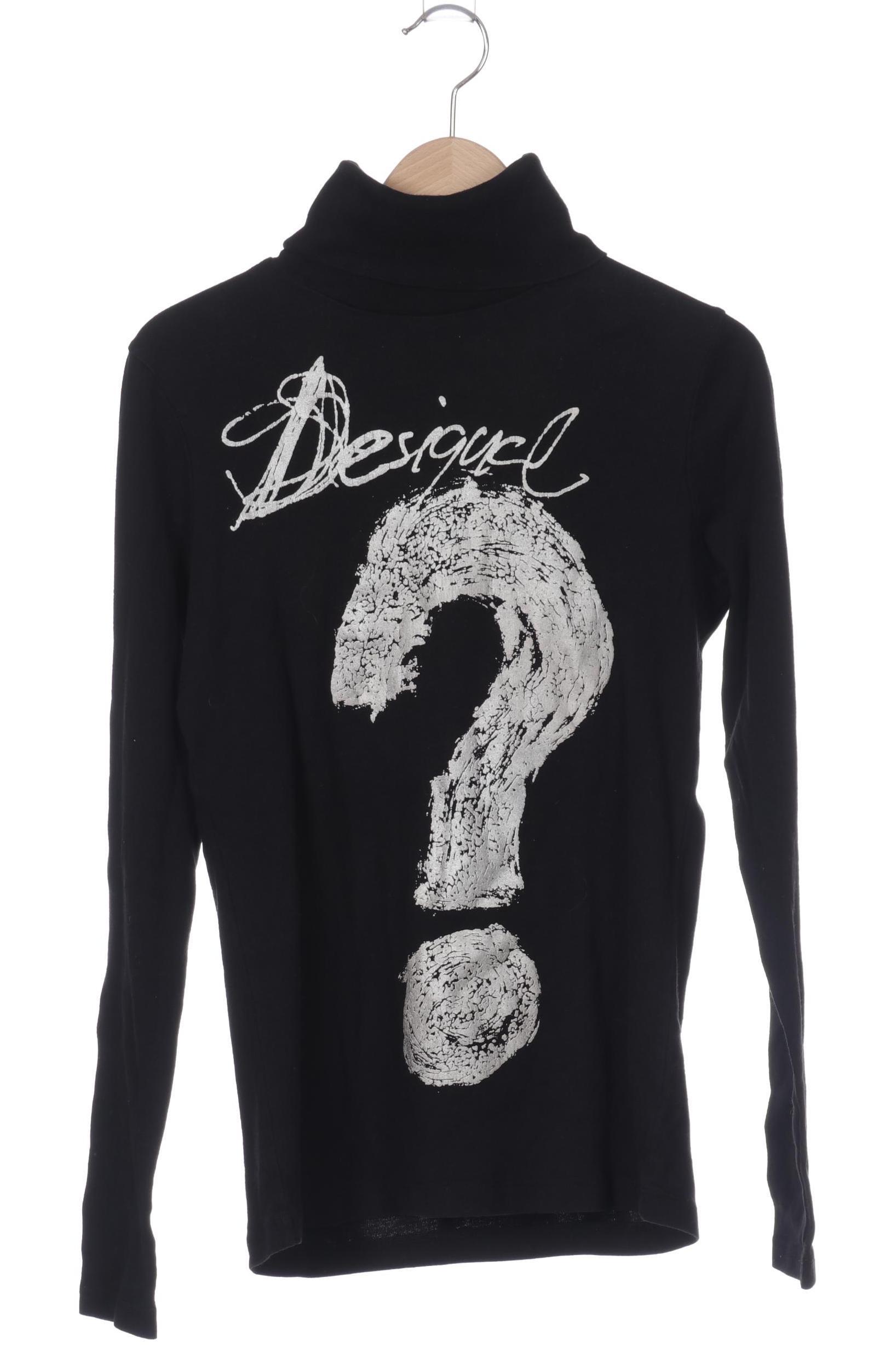 

Desigual Damen Langarmshirt, schwarz, Gr.