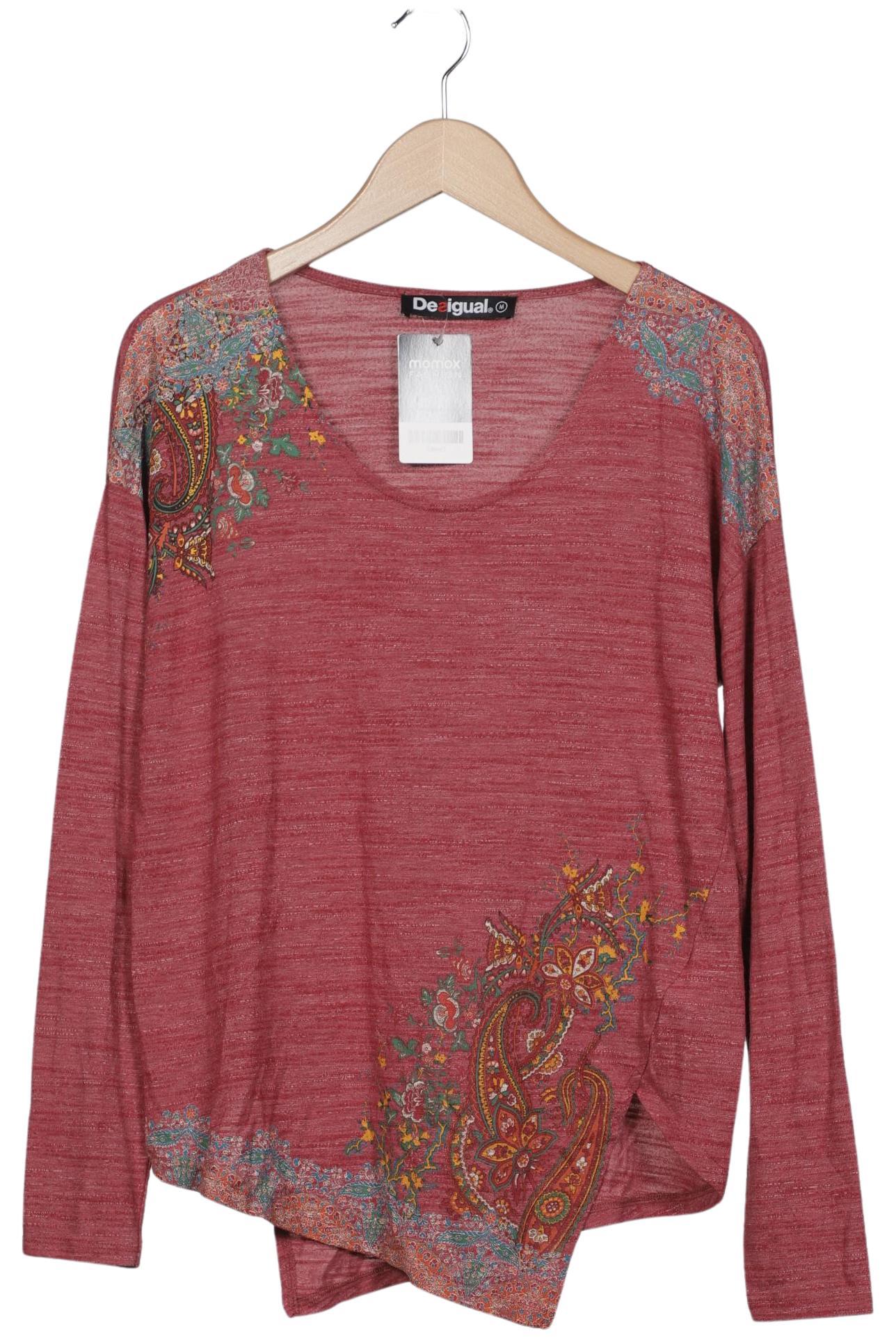 

Desigual Damen Langarmshirt, rot, Gr. 38