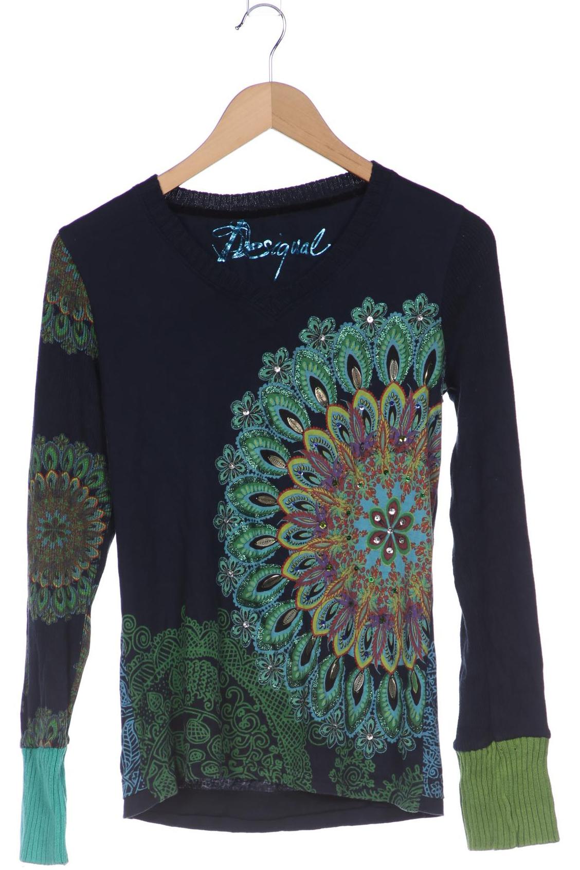 

Desigual Damen Langarmshirt, marineblau