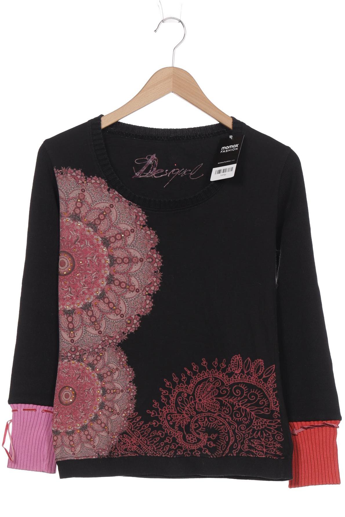 

Desigual Damen Langarmshirt, schwarz, Gr. 38