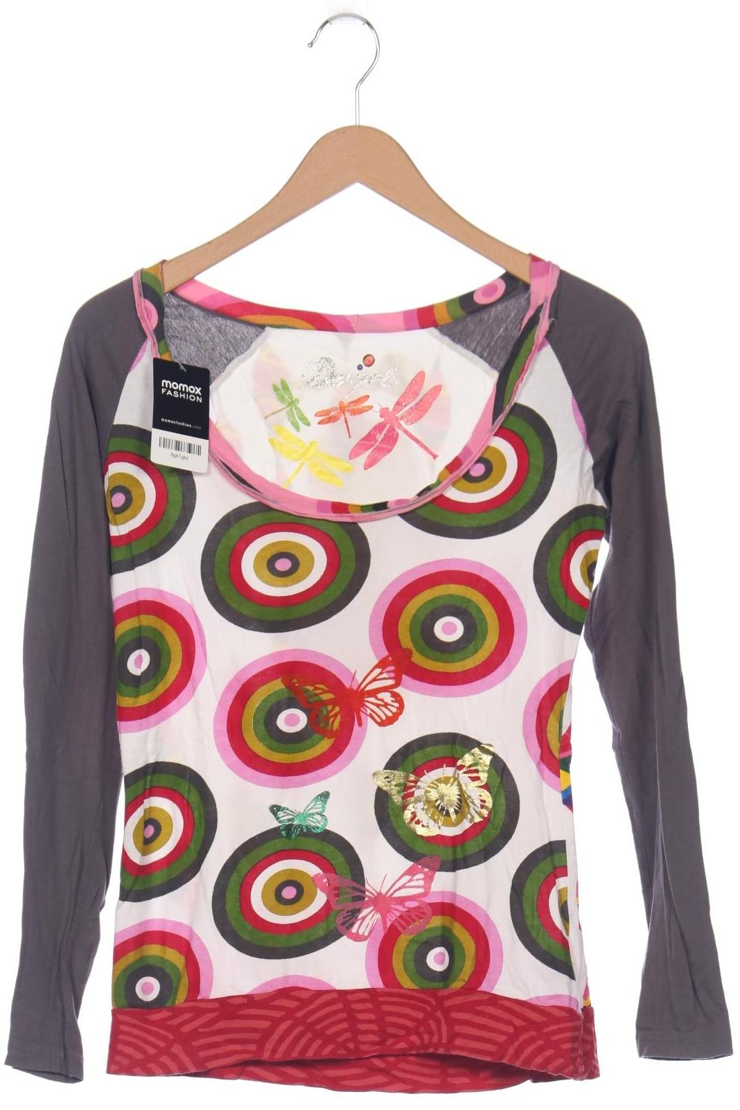 

Desigual Damen Langarmshirt, mehrfarbig, Gr. 38