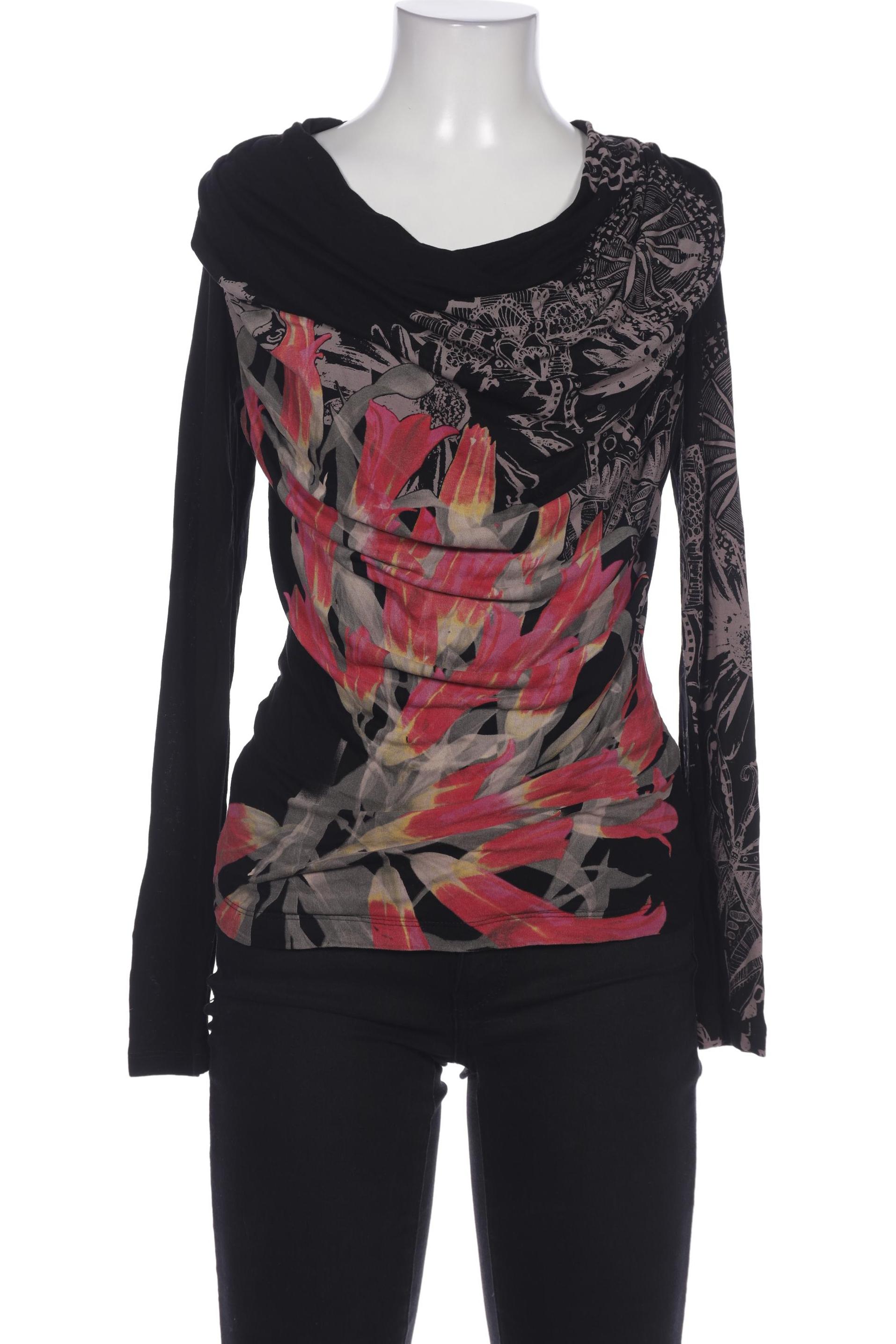 

Desigual Damen Langarmshirt, schwarz, Gr. 36