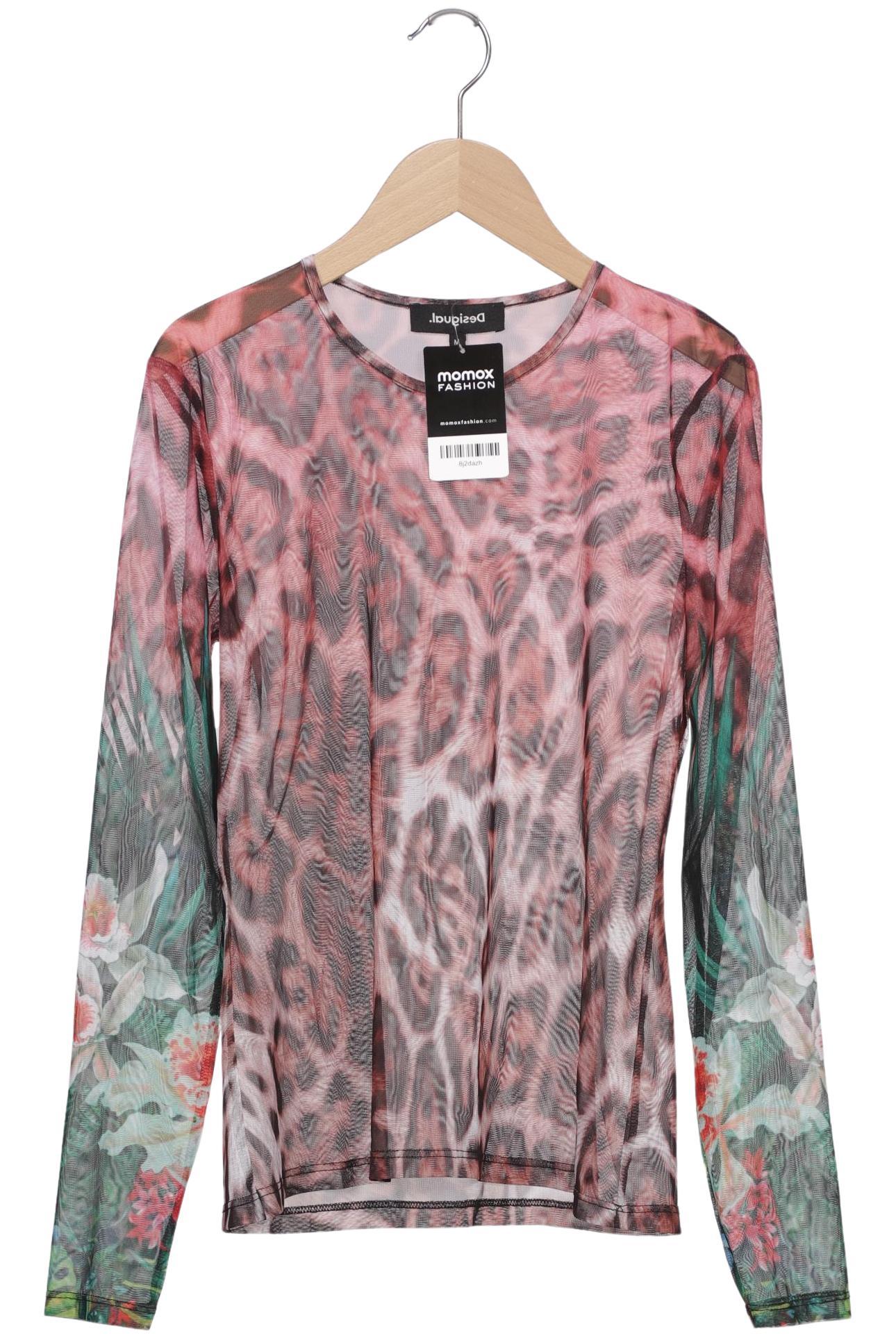 

Desigual Damen Langarmshirt, pink, Gr. 38