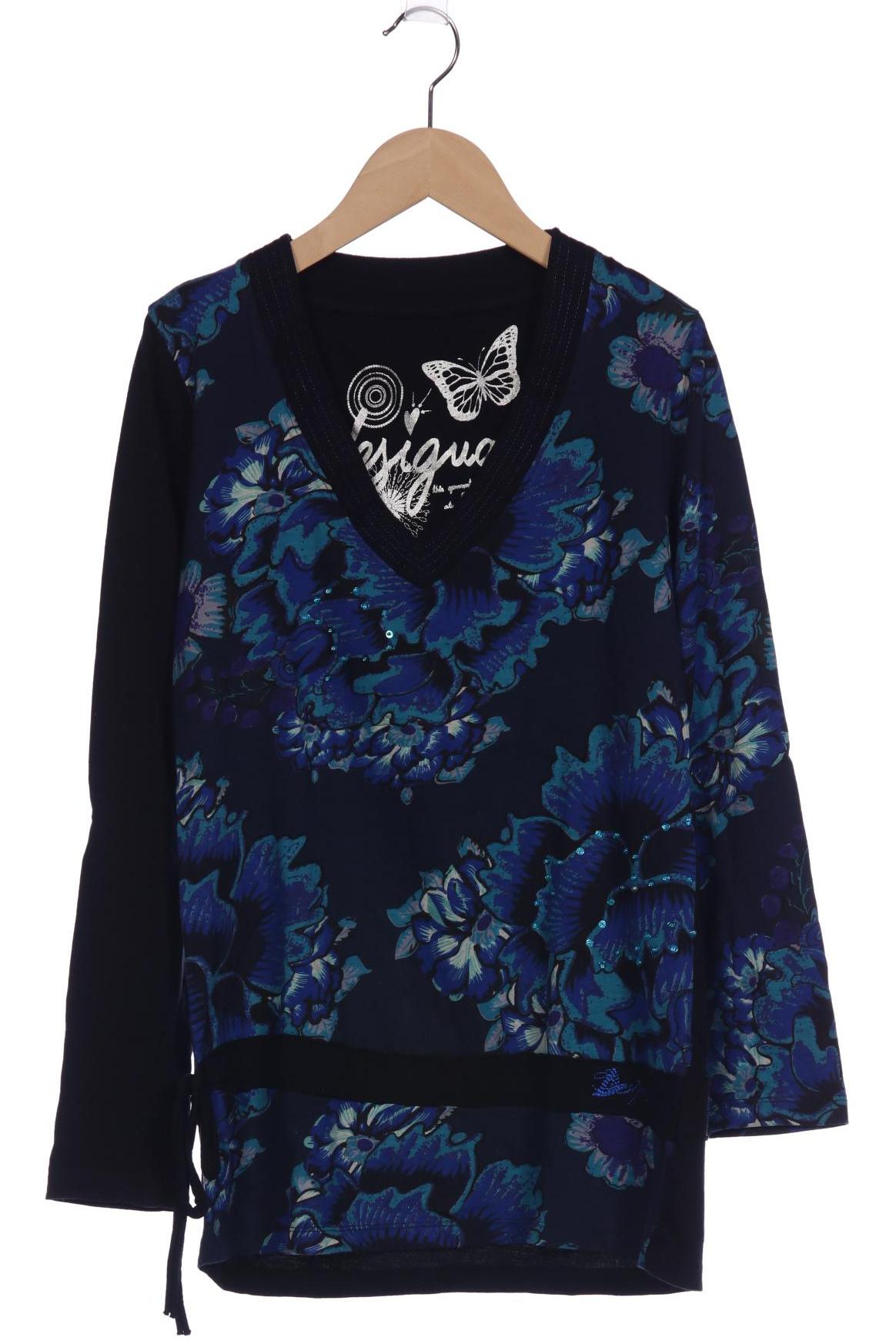 

Desigual Damen Langarmshirt, marineblau