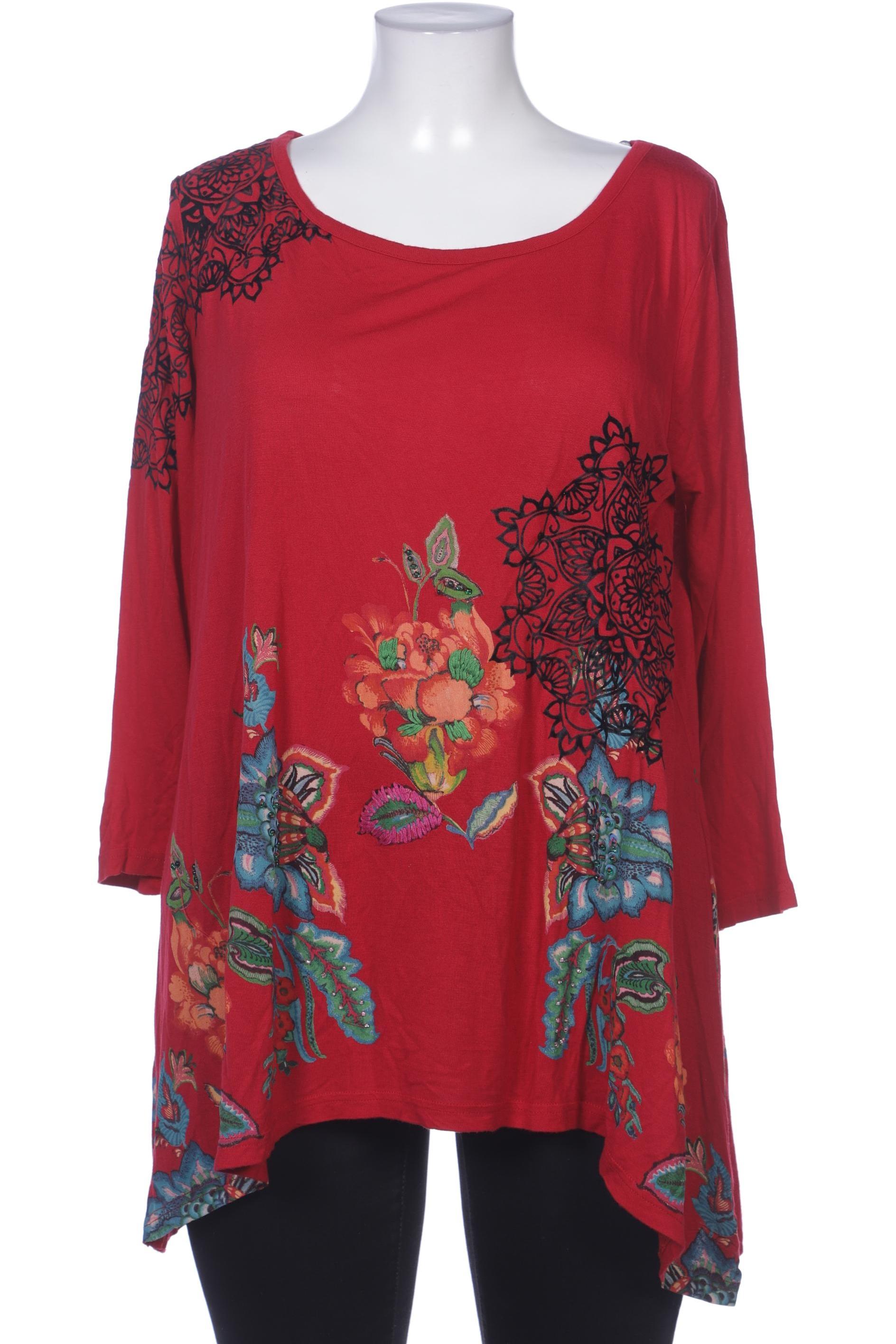 

Desigual Damen Langarmshirt, rot, Gr. 44