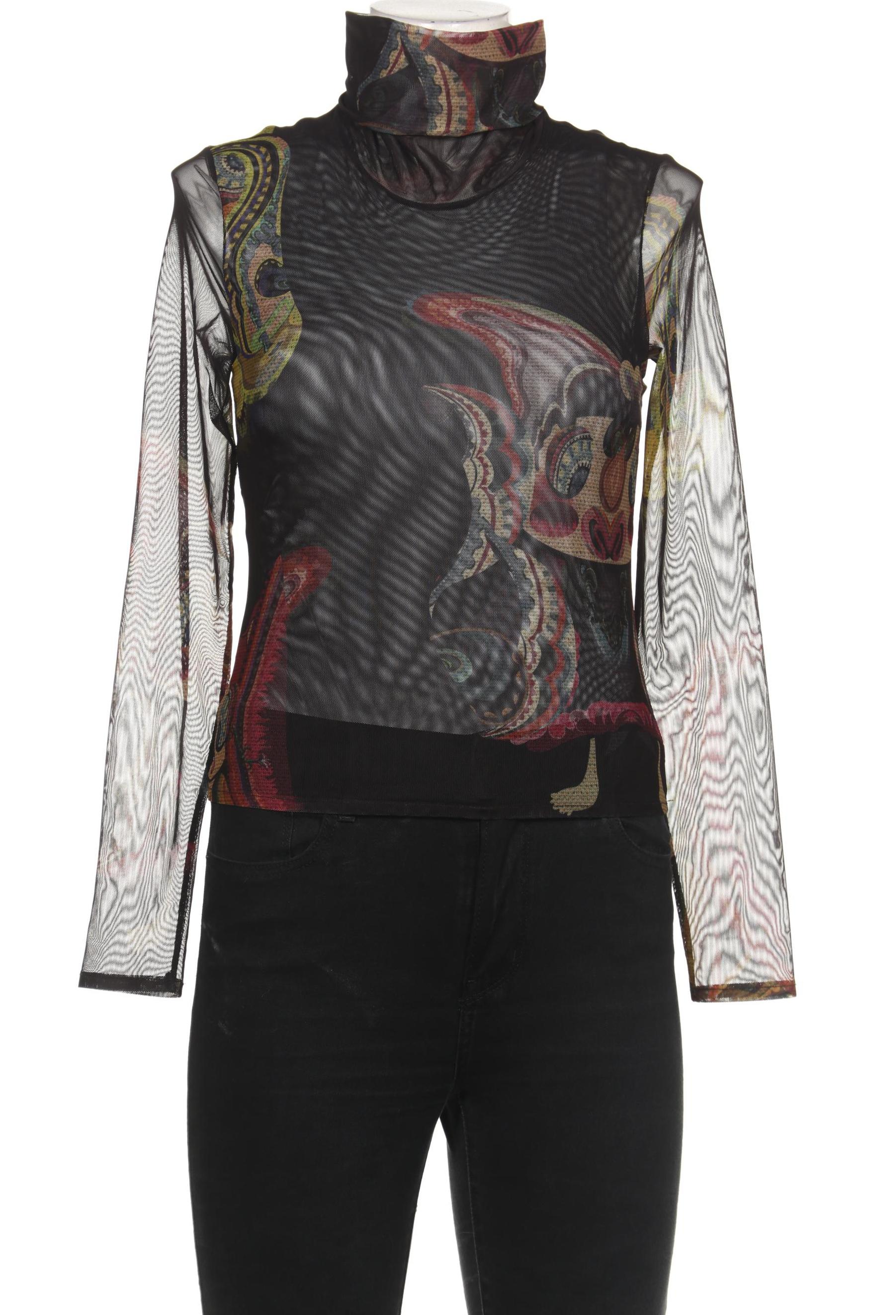 

Desigual Damen Langarmshirt, schwarz, Gr. 38