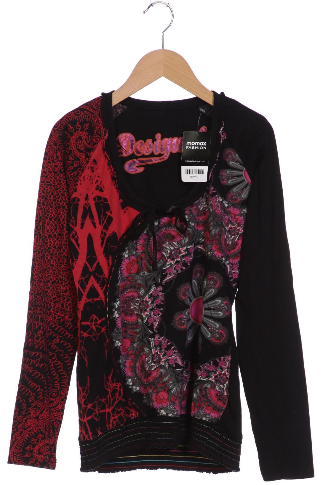 

Desigual Damen Langarmshirt, schwarz, Gr. 38