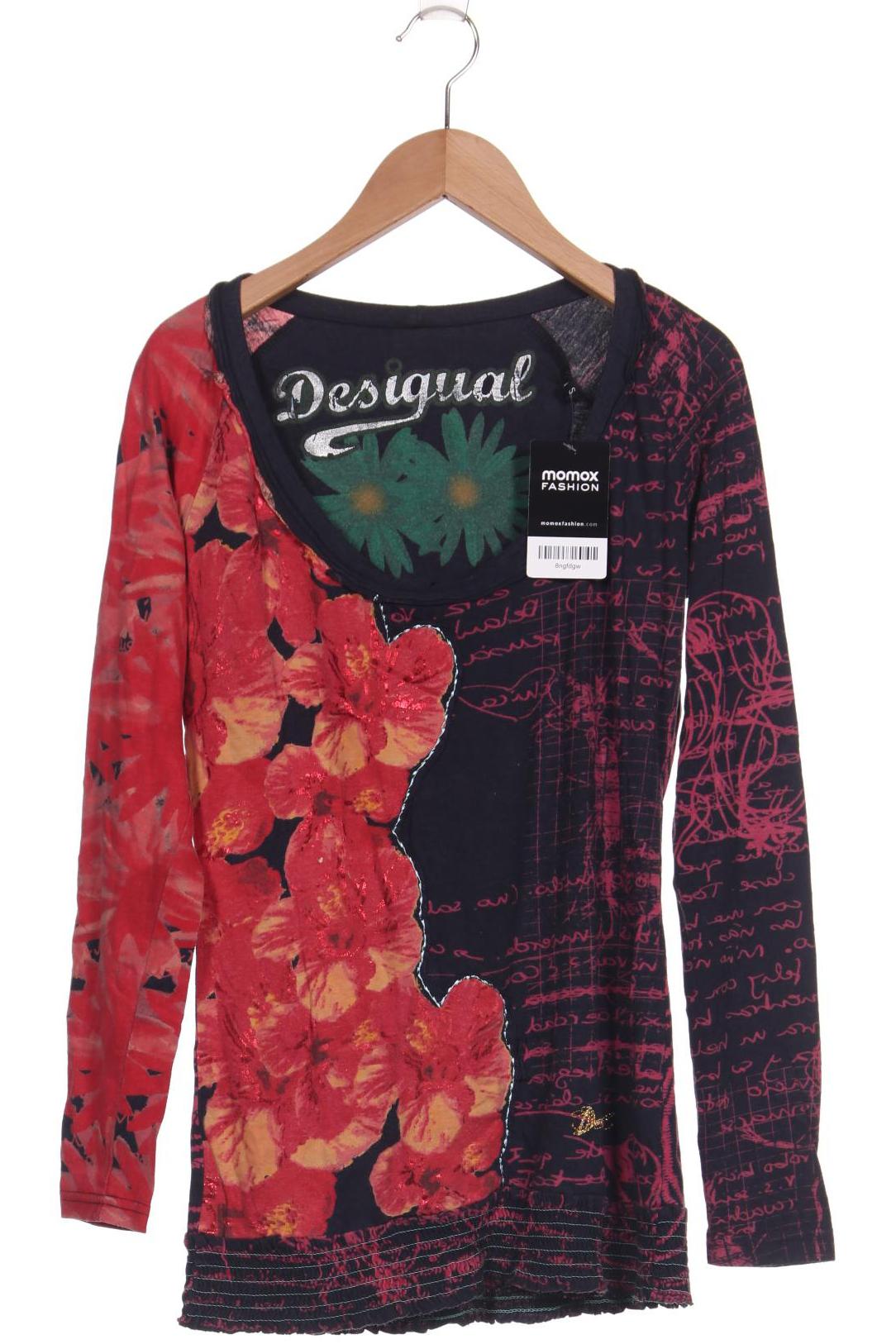 

Desigual Damen Langarmshirt, schwarz, Gr. 36