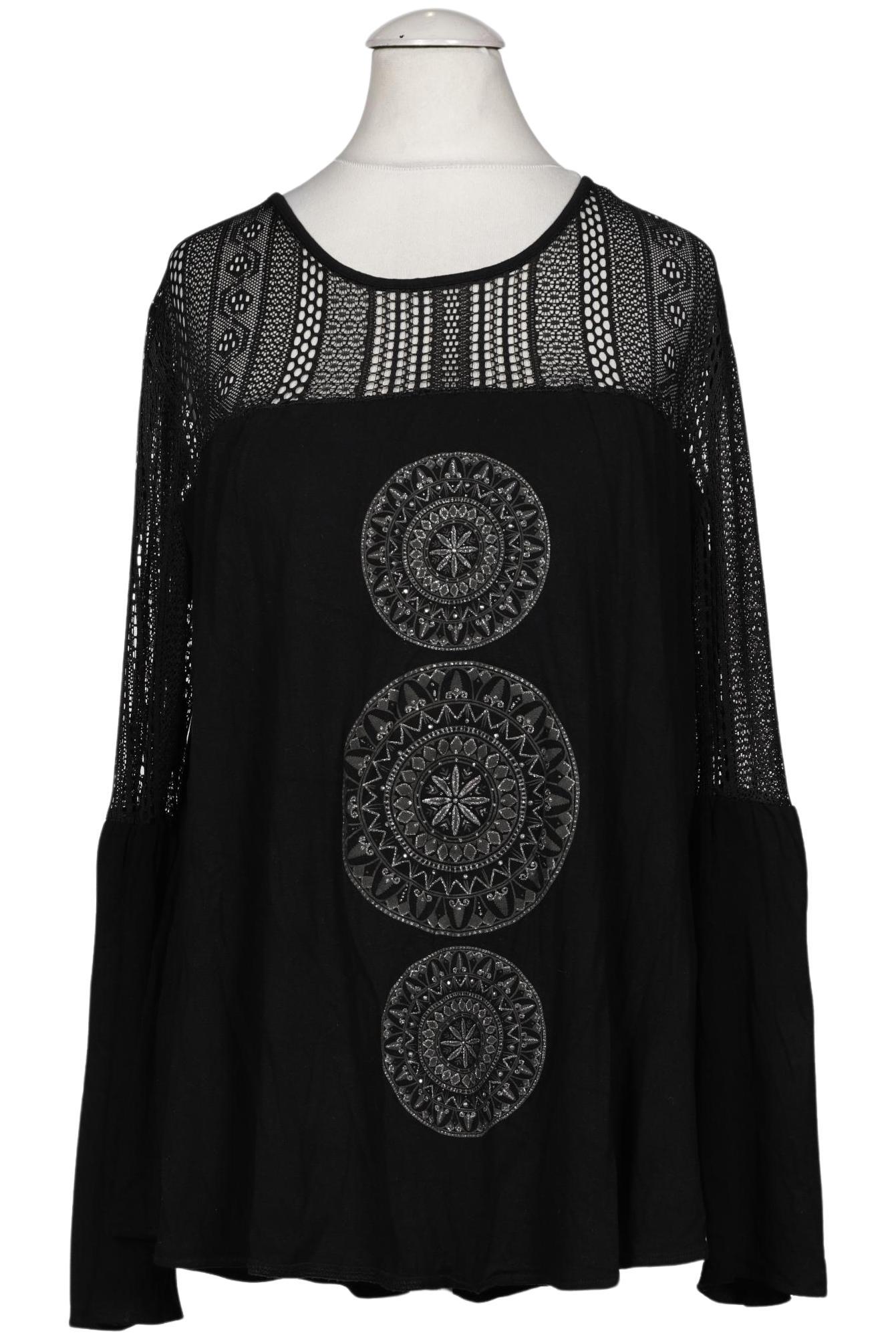 

Desigual Damen Langarmshirt, schwarz, Gr. 38