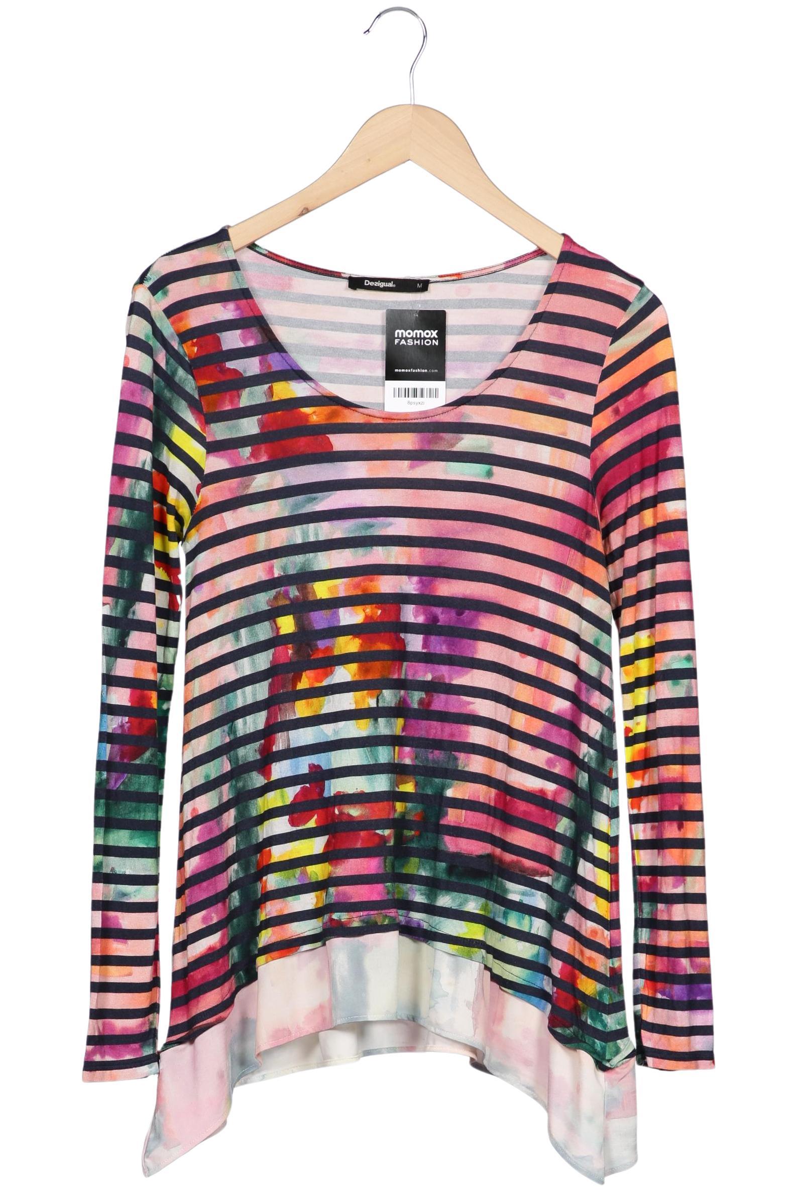 

Desigual Damen Langarmshirt, mehrfarbig, Gr. 38