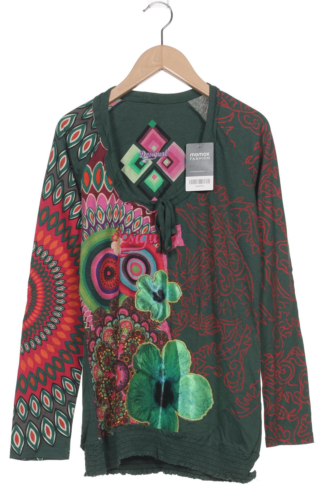

Desigual Damen Langarmshirt, grün, Gr. 42