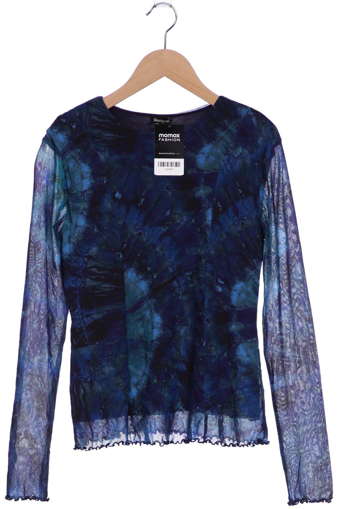 

Desigual Damen Langarmshirt, marineblau, Gr. 38